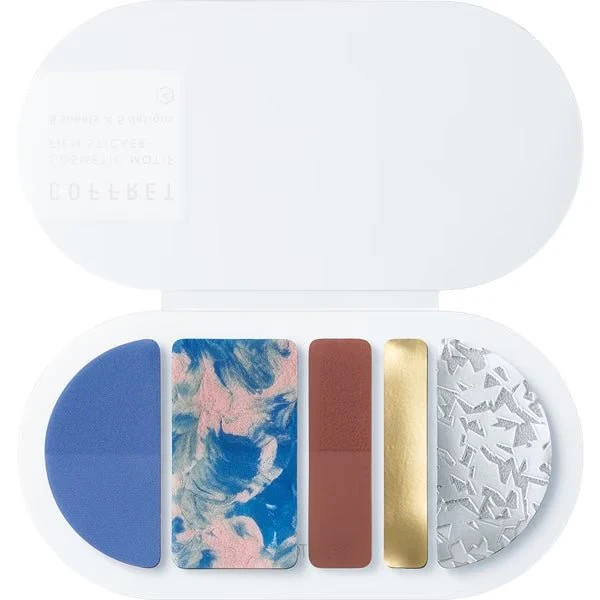 COFFRET Cosmetic Motif Film Stickers Round / KING JIM - Image 3