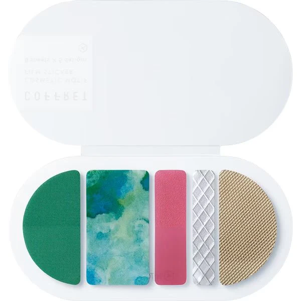 COFFRET Cosmetic Motif Film Stickers Round / KING JIM - Image 4