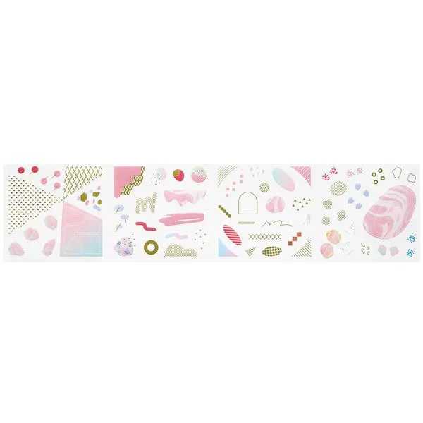 COFFRET Cosmetic Motif Film Stickers ROLL / KING JIM - Image 5
