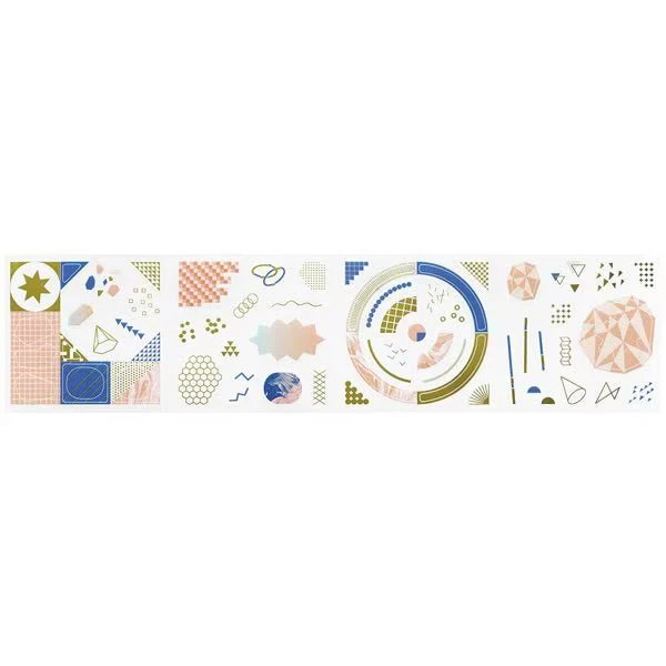 COFFRET Cosmetic Motif Film Stickers ROLL / KING JIM - Image 7
