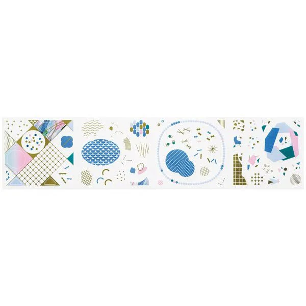 COFFRET Cosmetic Motif Film Stickers ROLL / KING JIM - Image 9