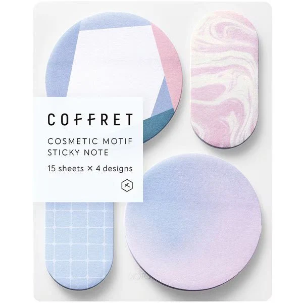 COFFRET Cosmetic Motif STICKY NOTE / KING JIM