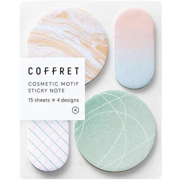 COFFRET Cosmetic Motif STICKY NOTE / KING JIM - Image 2