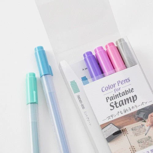 Color Pens for Paintable Stamps / MIDORI - Image 8