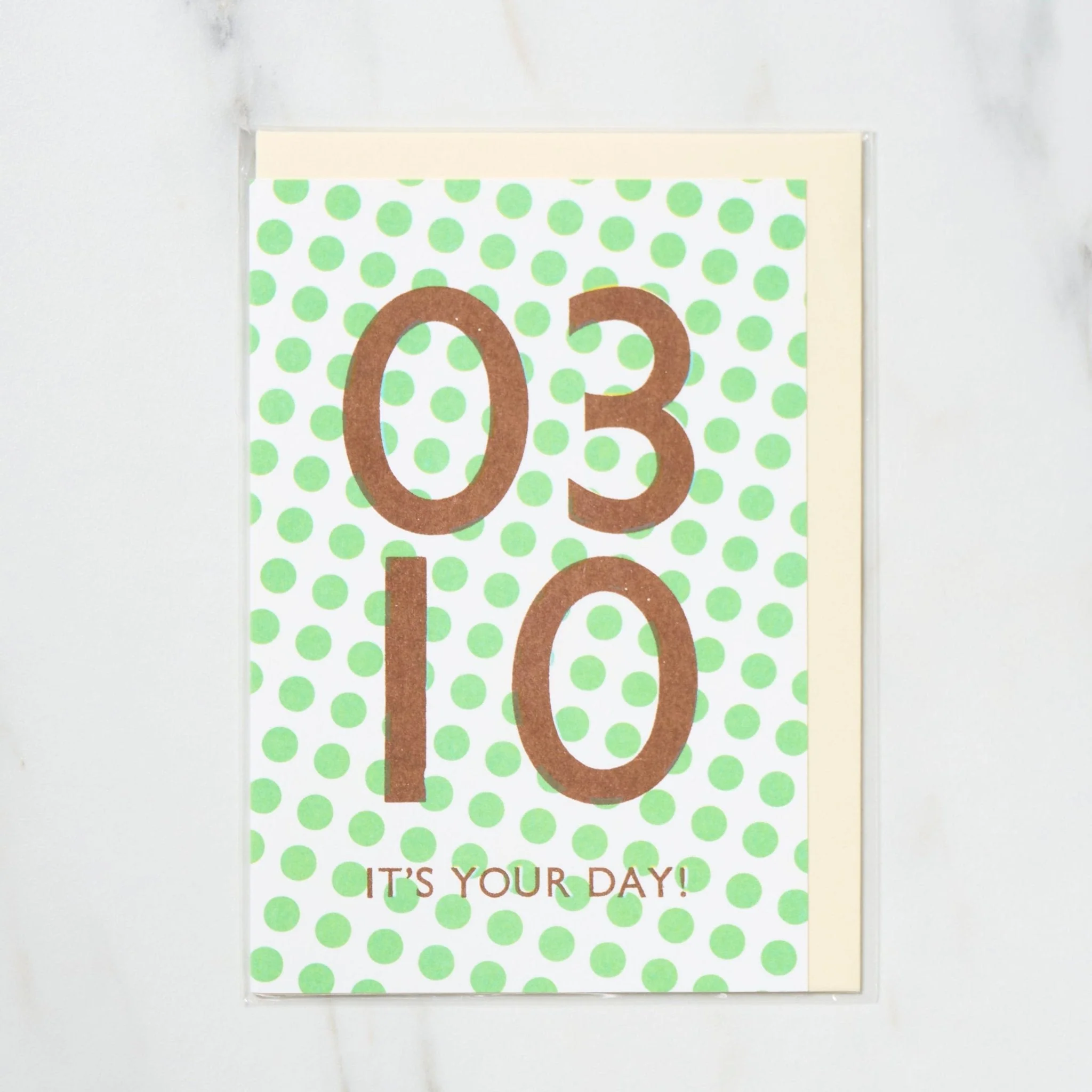 365 Find Your Day Card MARCH / Letterpress Letters - Image 10