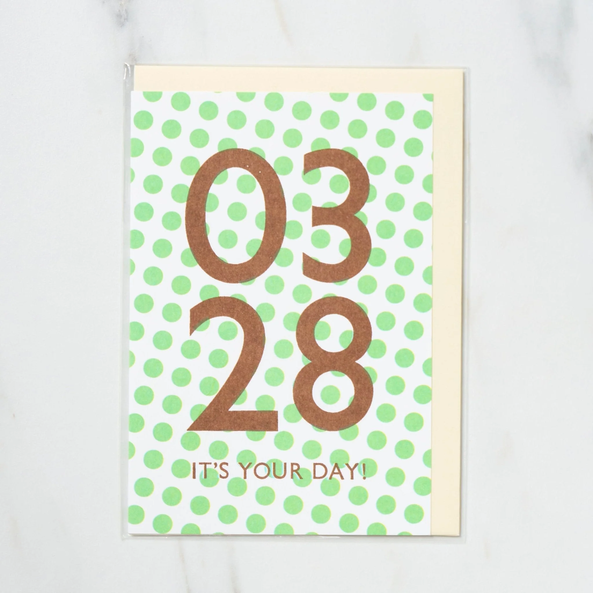 365 Find Your Day Card MARCH / Letterpress Letters - Image 27