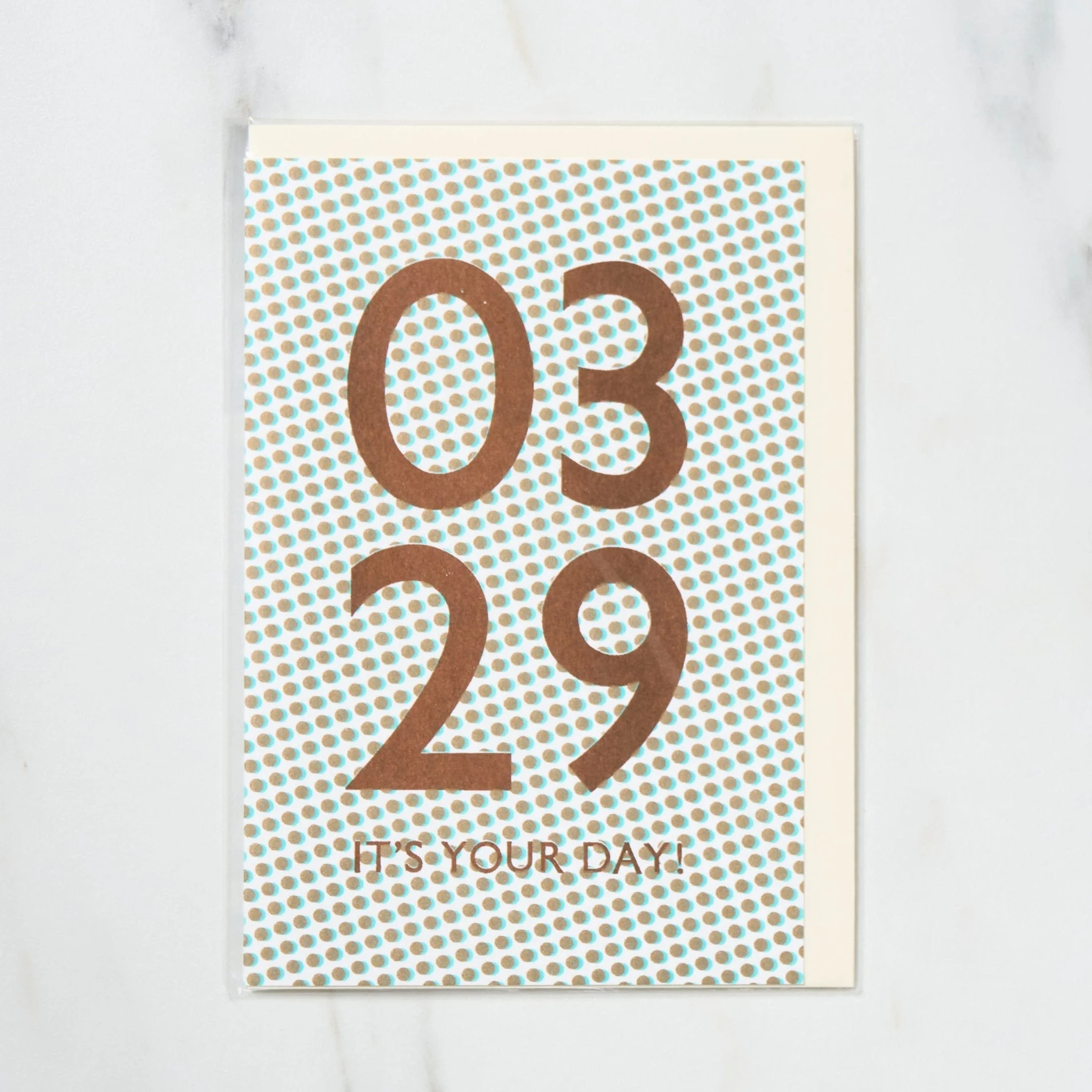 365 Find Your Day Card MARCH / Letterpress Letters - Image 28