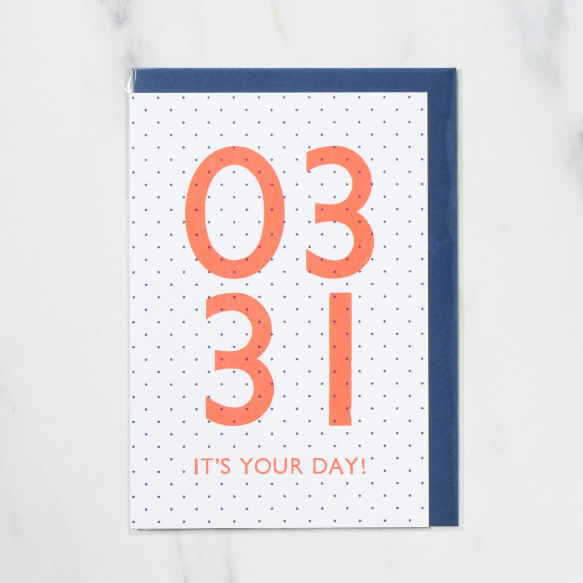 365 Find Your Day Card MARCH / Letterpress Letters - Image 30