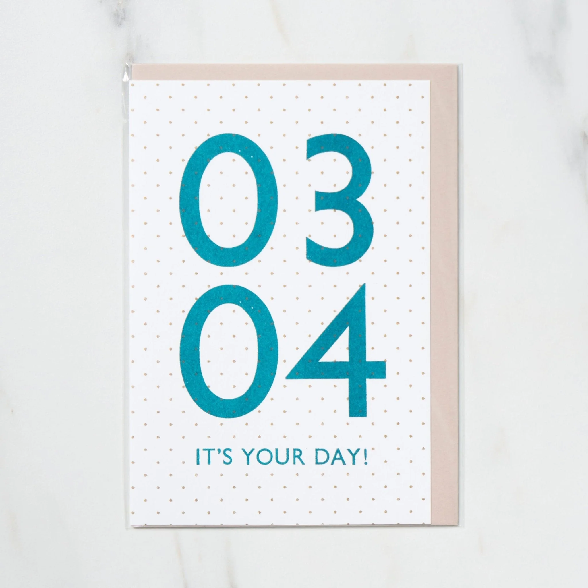 365 Find Your Day Card MARCH / Letterpress Letters - Image 4