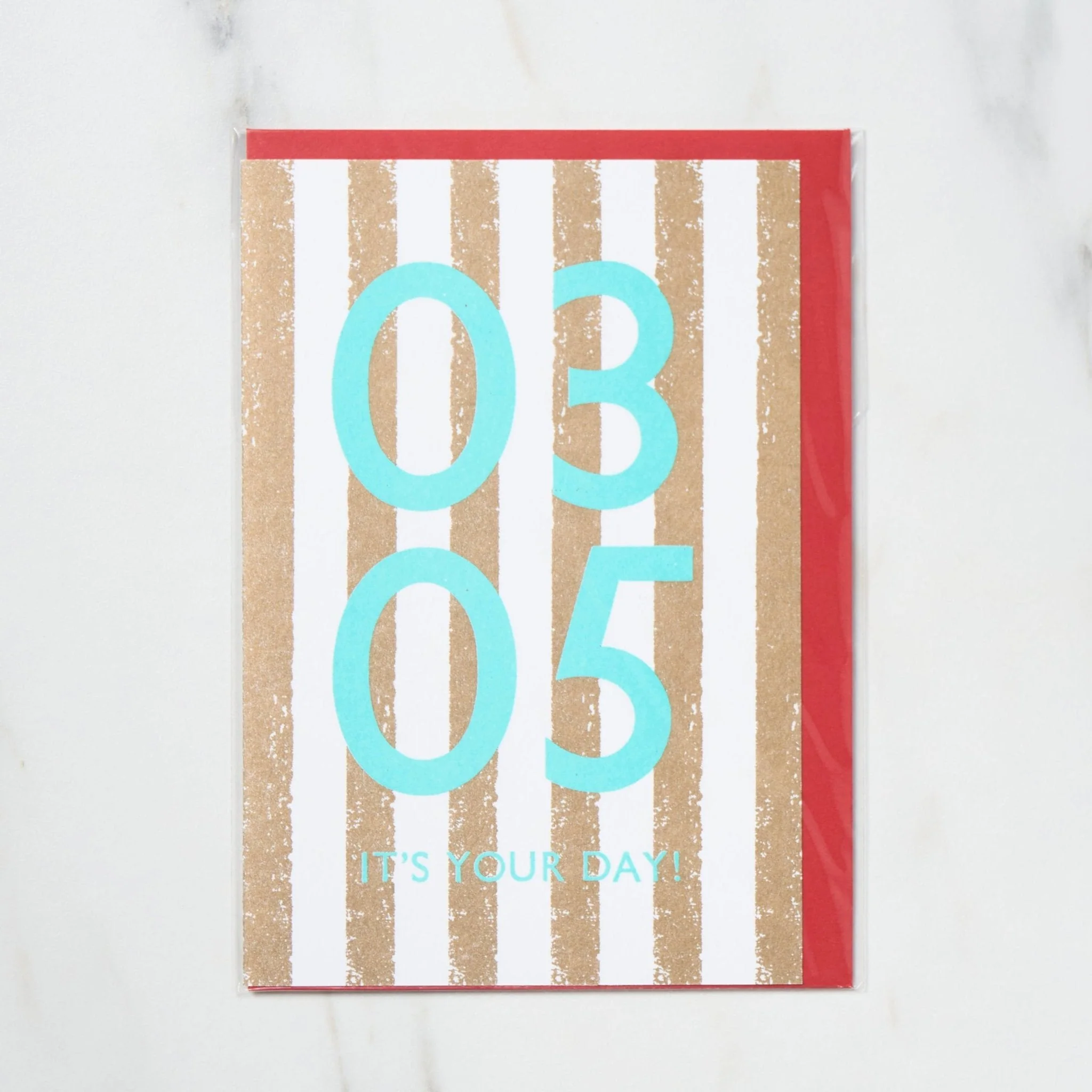 365 Find Your Day Card MARCH / Letterpress Letters - Image 5