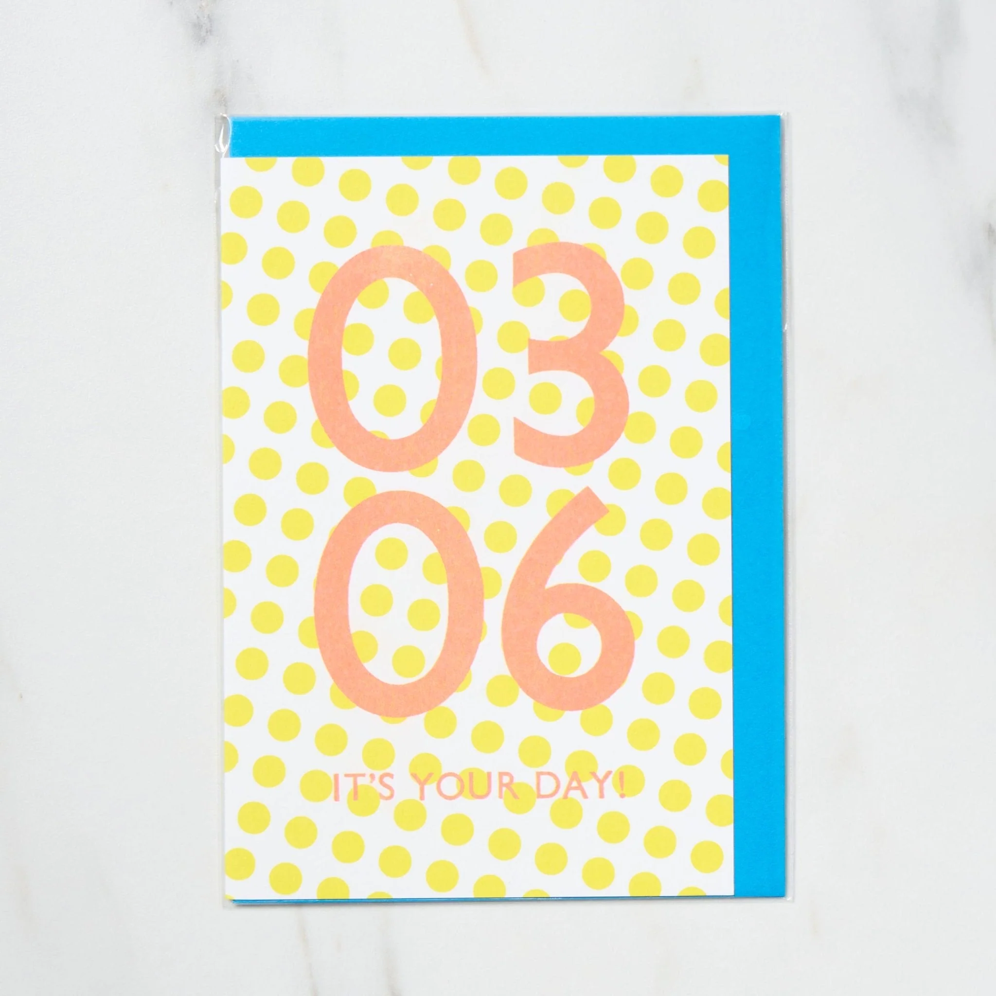365 Find Your Day Card MARCH / Letterpress Letters - Image 6