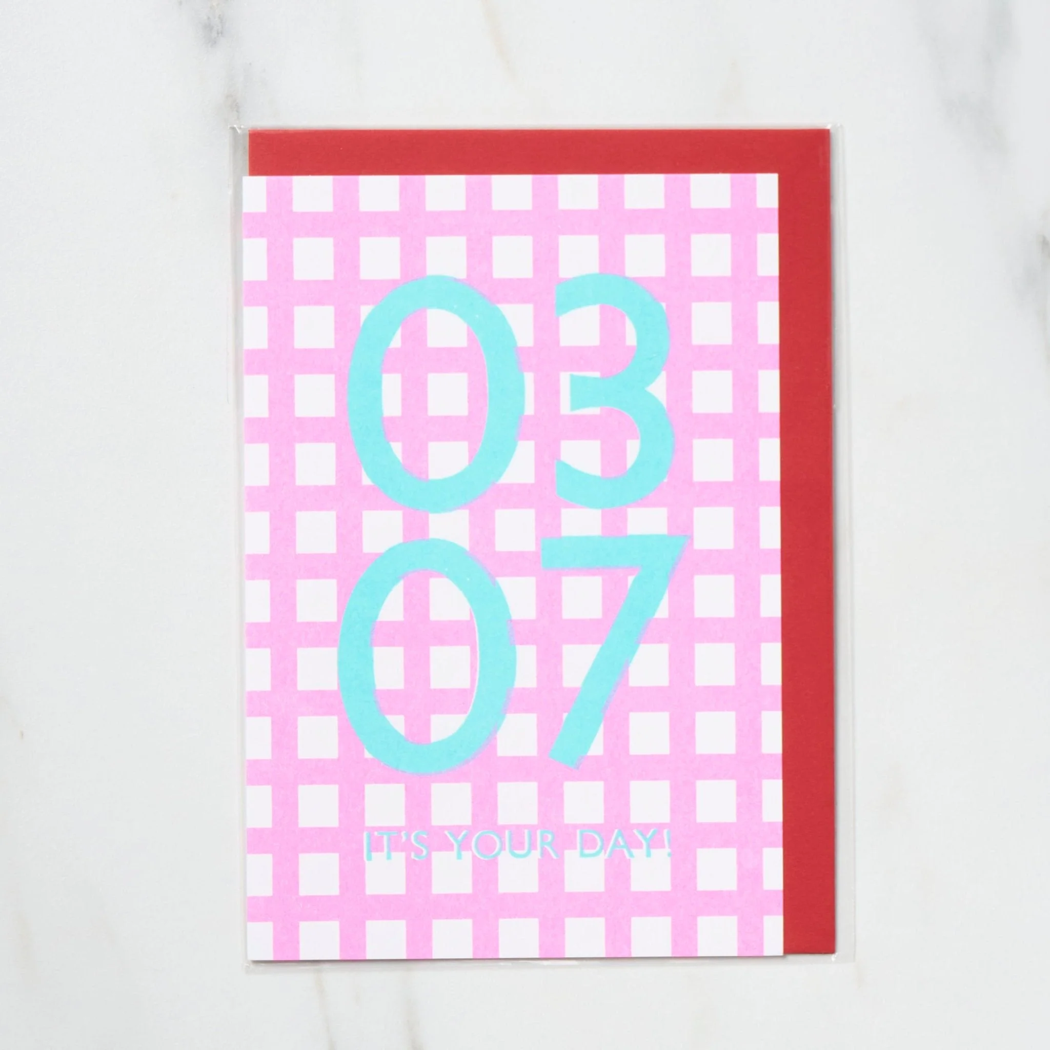 365 Find Your Day Card MARCH / Letterpress Letters - Image 7