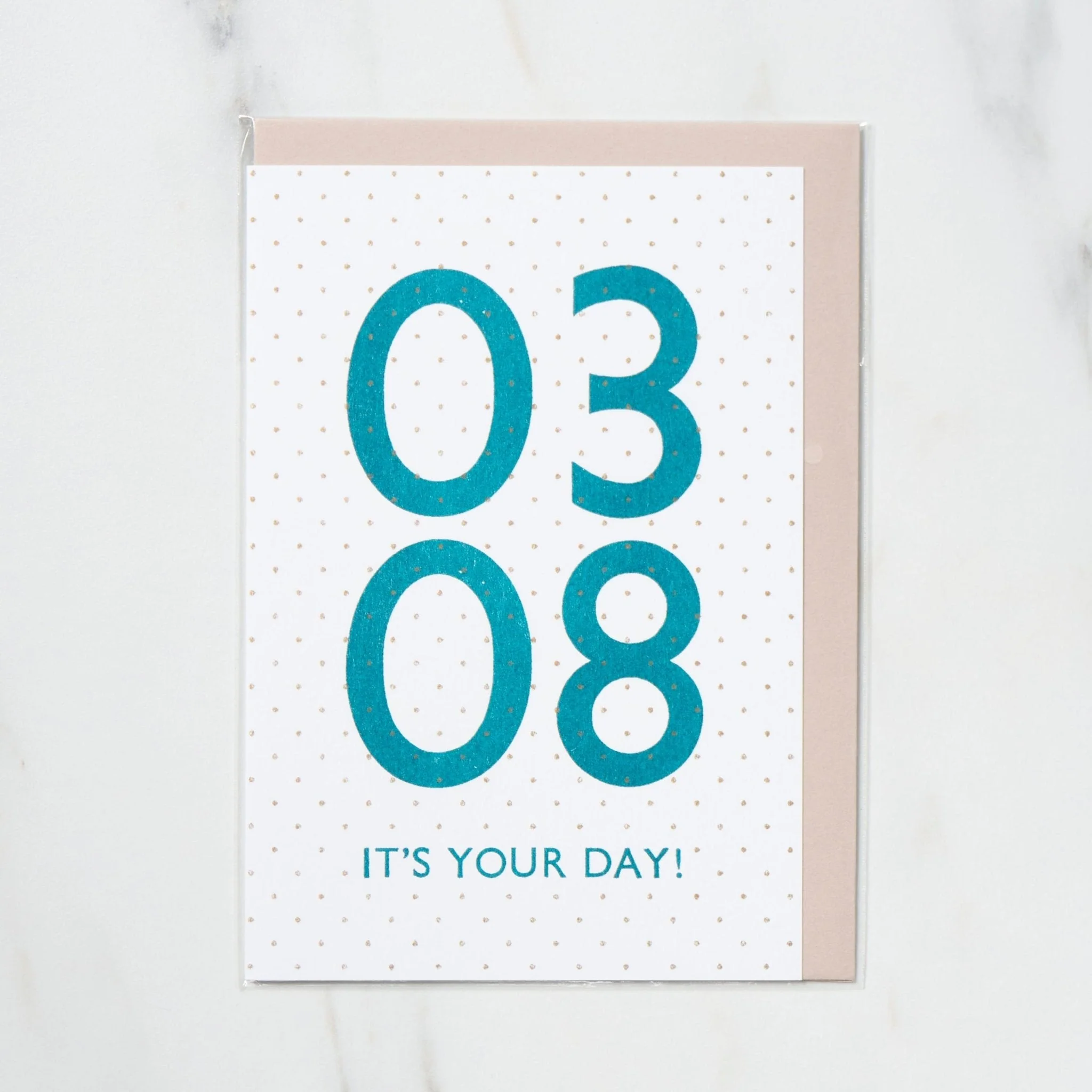365 Find Your Day Card MARCH / Letterpress Letters - Image 8
