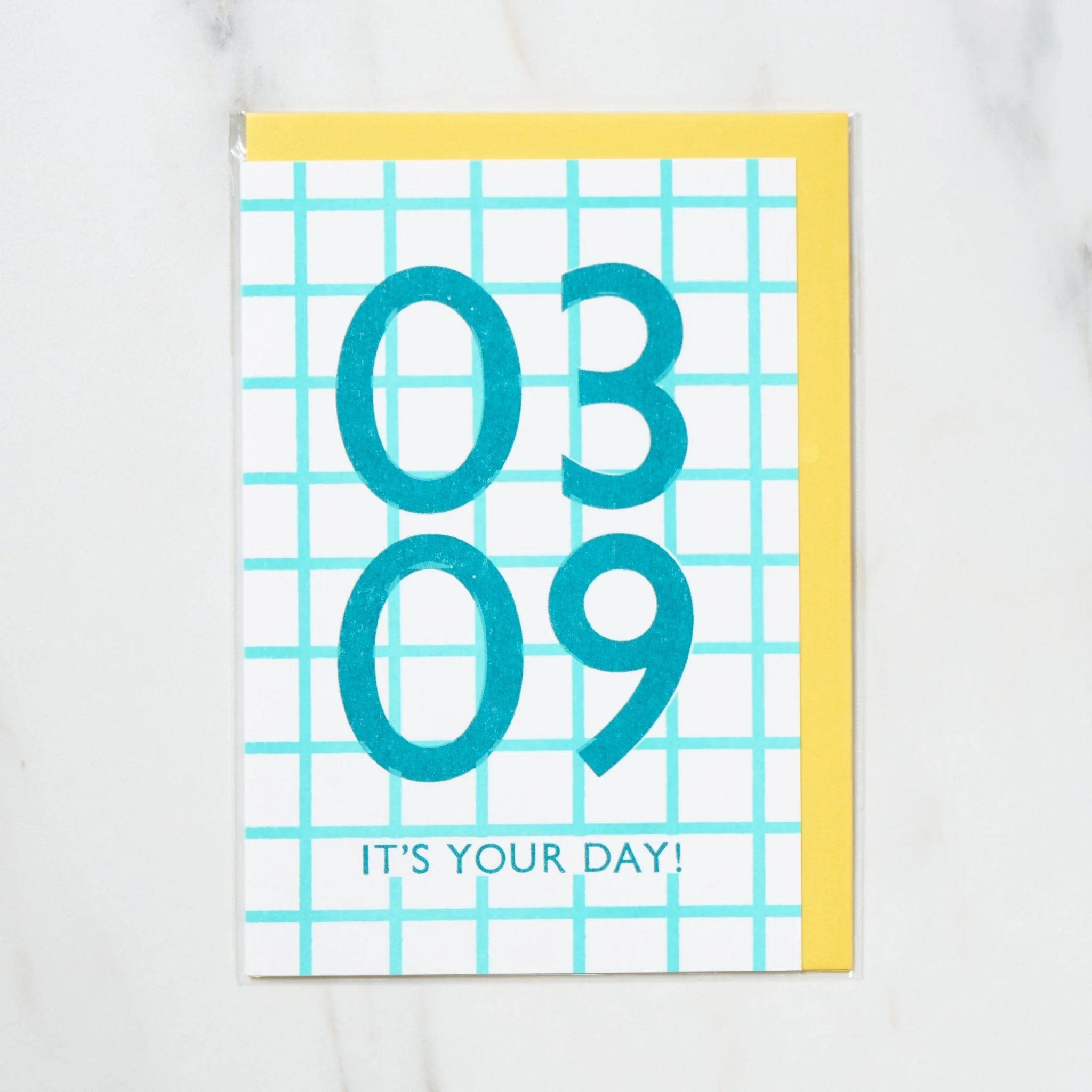 365 Find Your Day Card MARCH / Letterpress Letters - Image 9