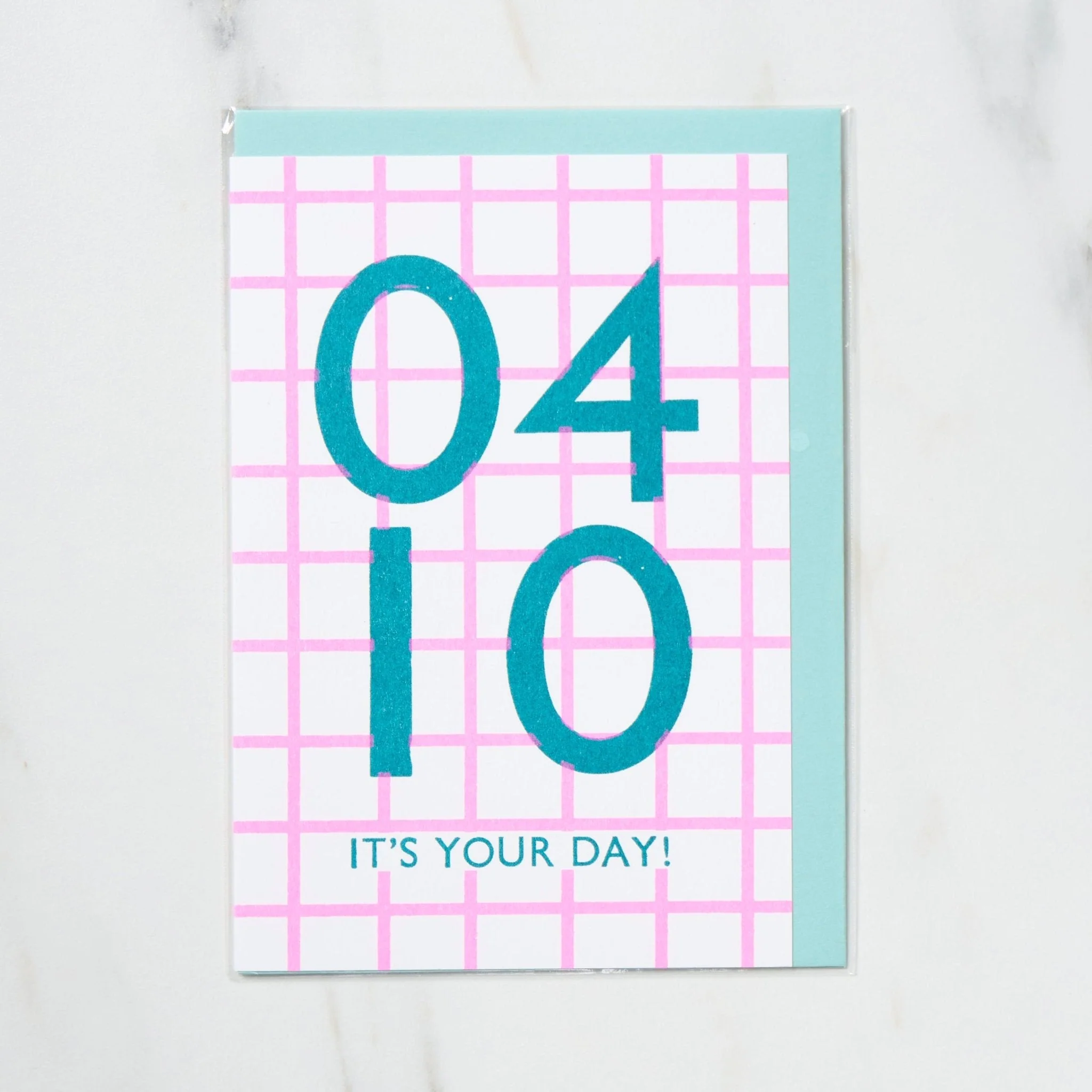 365 Find Your Day Card APRIL / Letterpress Letters - Image 10