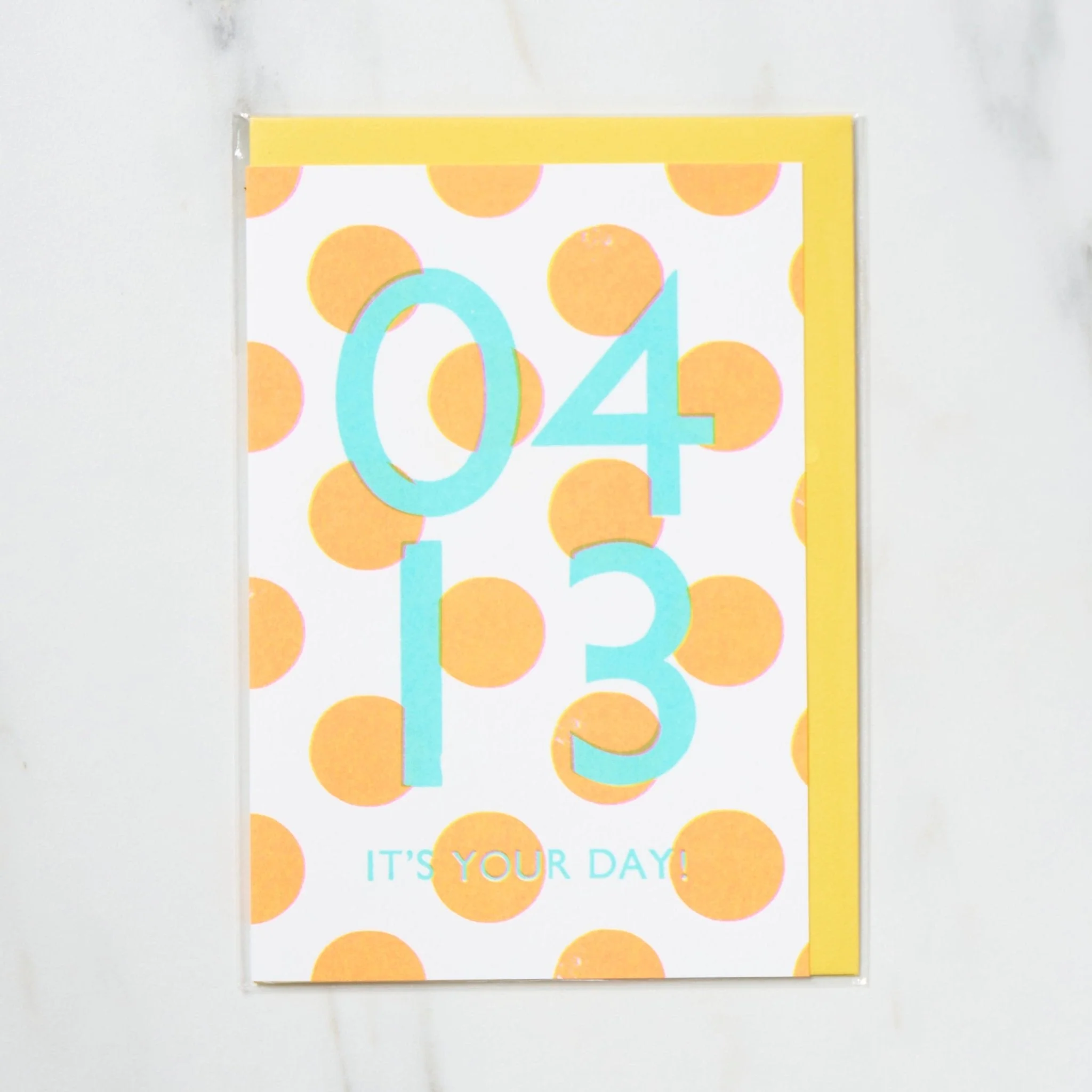 365 Find Your Day Card APRIL / Letterpress Letters - Image 13