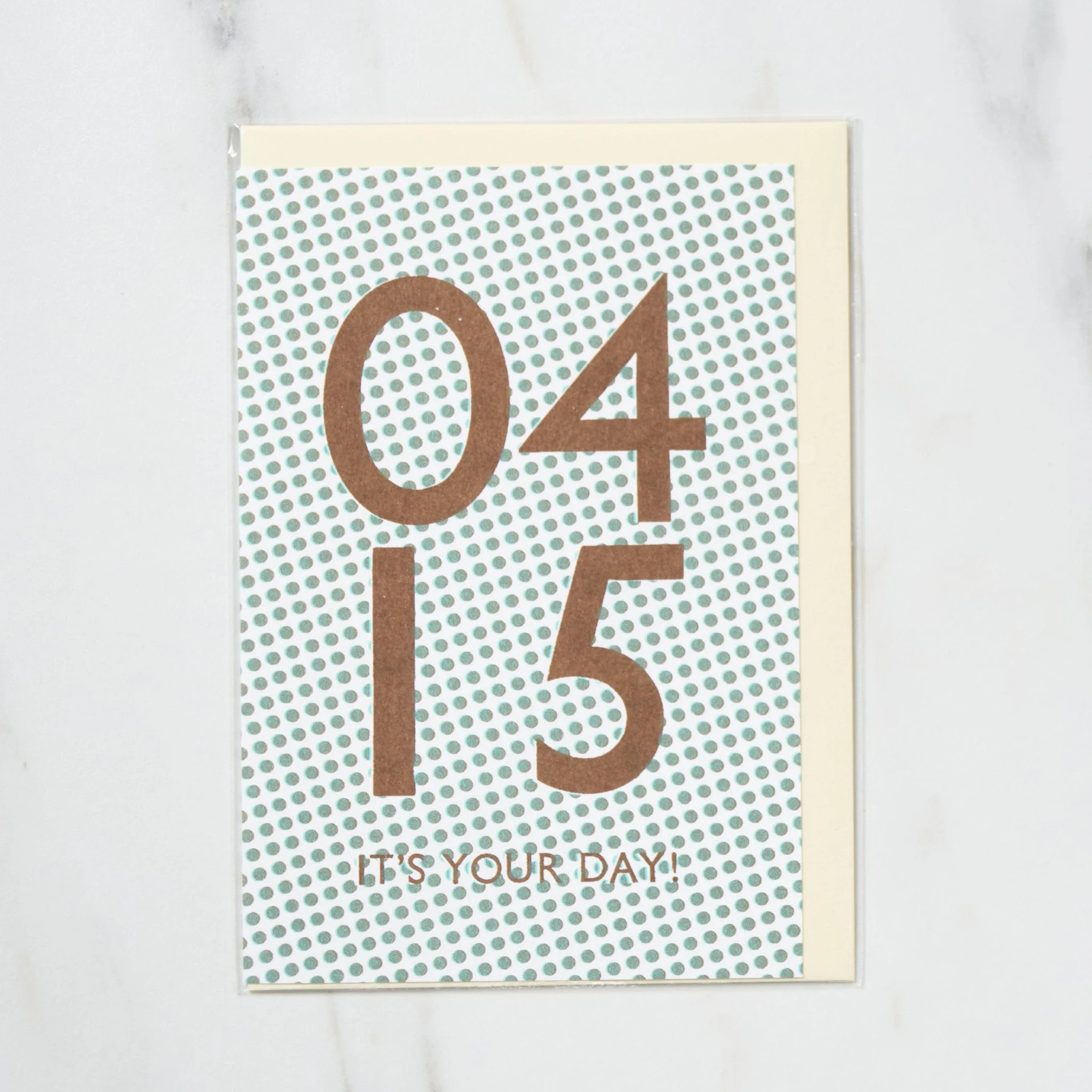 365 Find Your Day Card APRIL / Letterpress Letters - Image 15