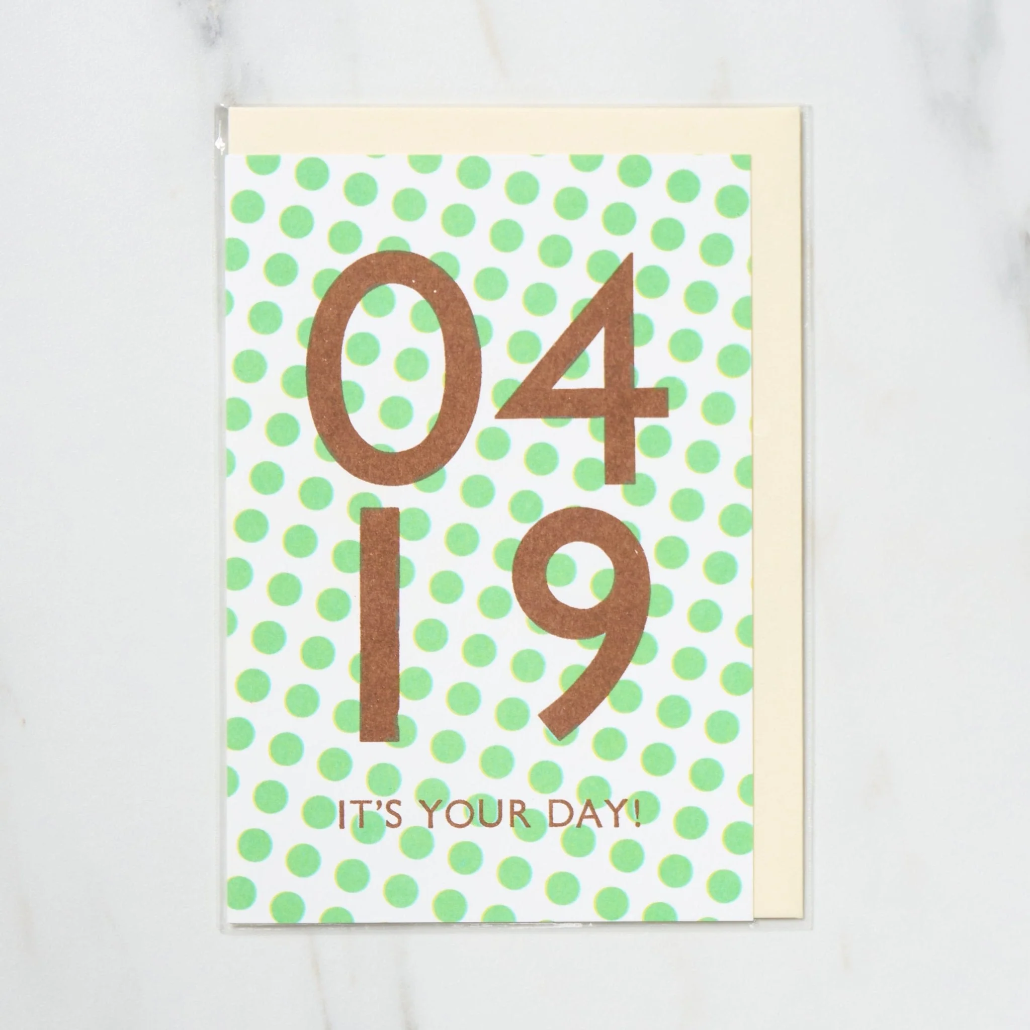 365 Find Your Day Card APRIL / Letterpress Letters - Image 19