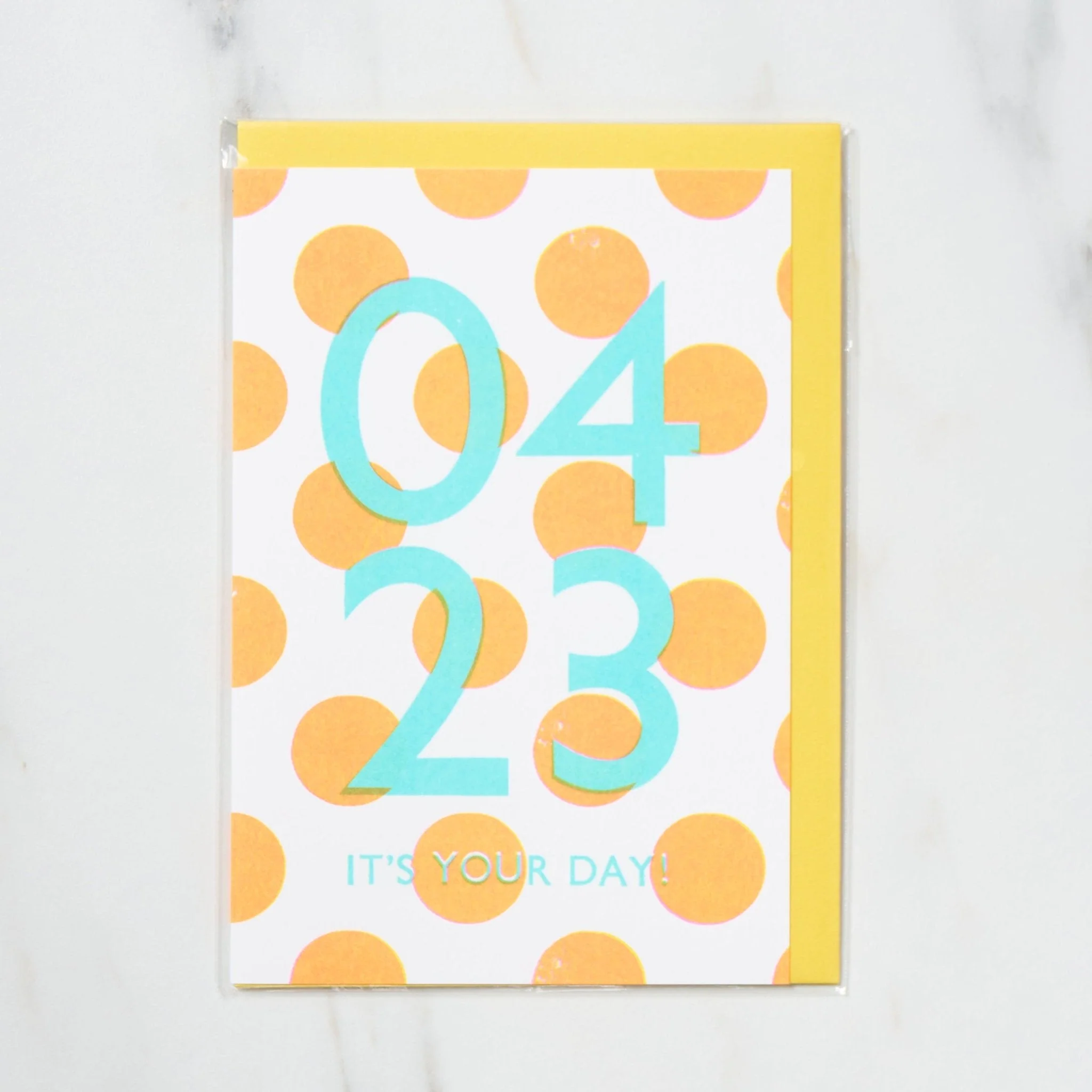 365 Find Your Day Card APRIL / Letterpress Letters - Image 23