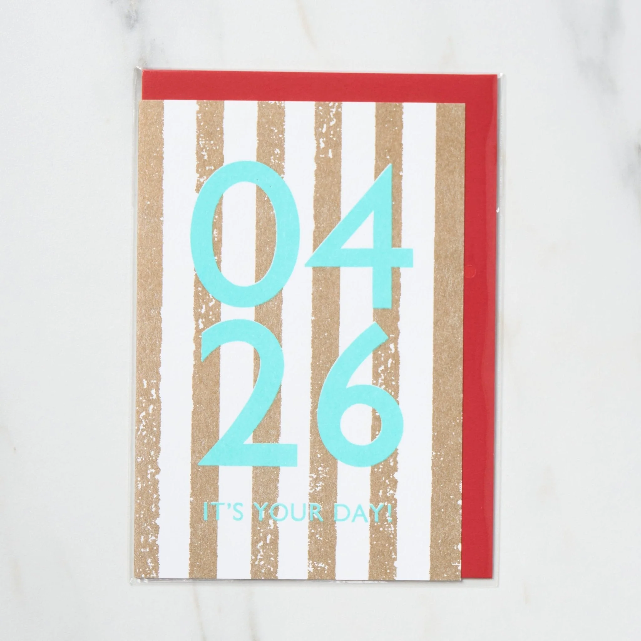 365 Find Your Day Card APRIL / Letterpress Letters - Image 26