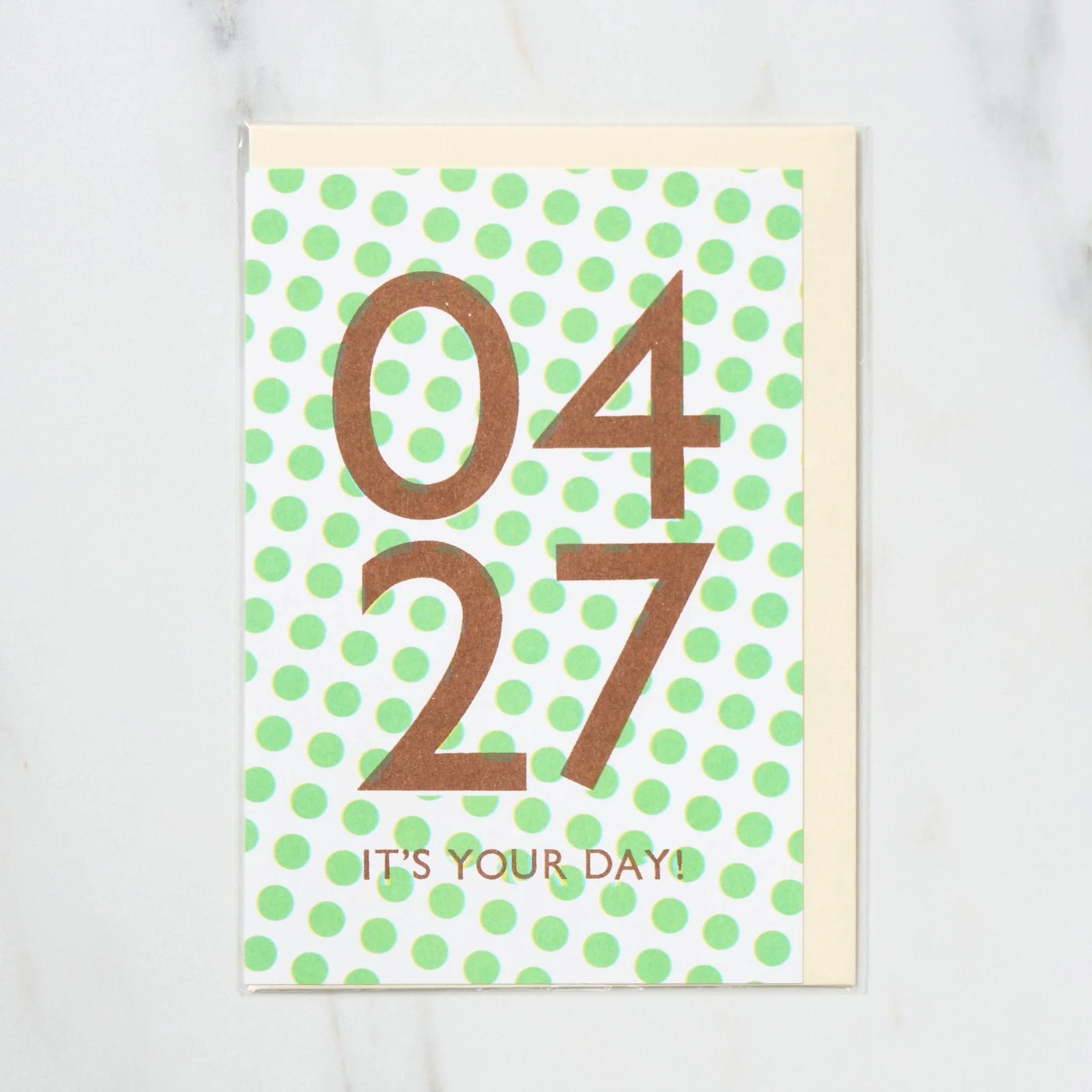 365 Find Your Day Card APRIL / Letterpress Letters - Image 27