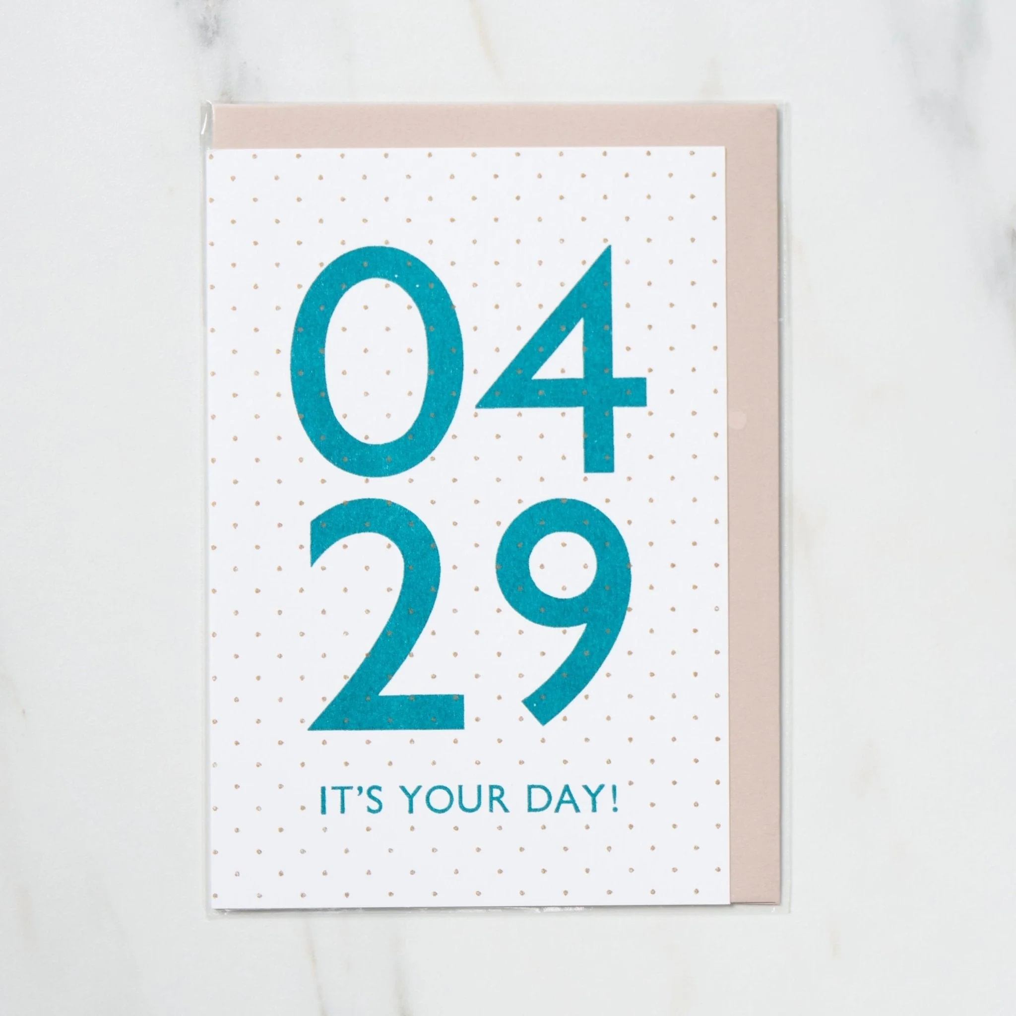 365 Find Your Day Card APRIL / Letterpress Letters - Image 29