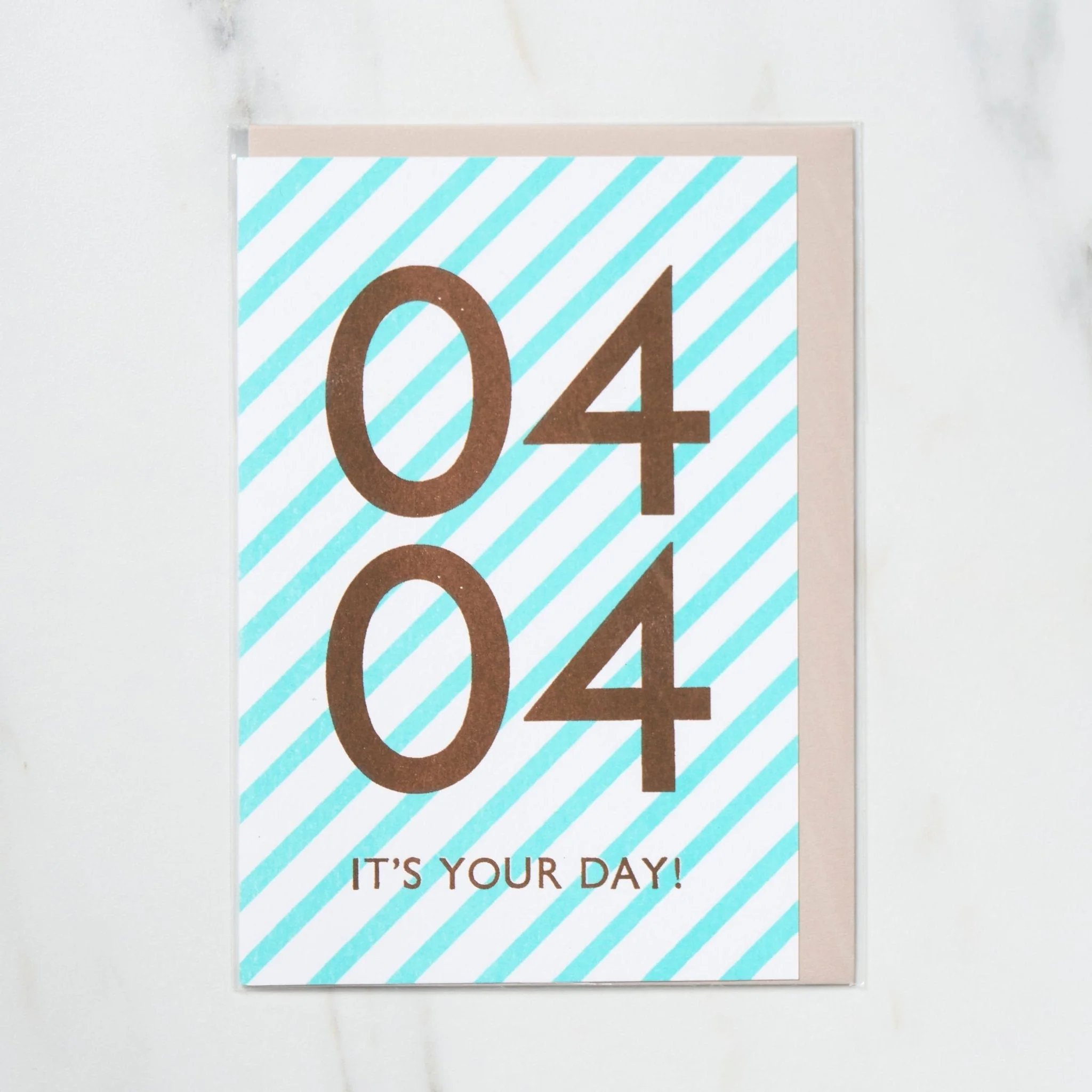365 Find Your Day Card APRIL / Letterpress Letters - Image 4