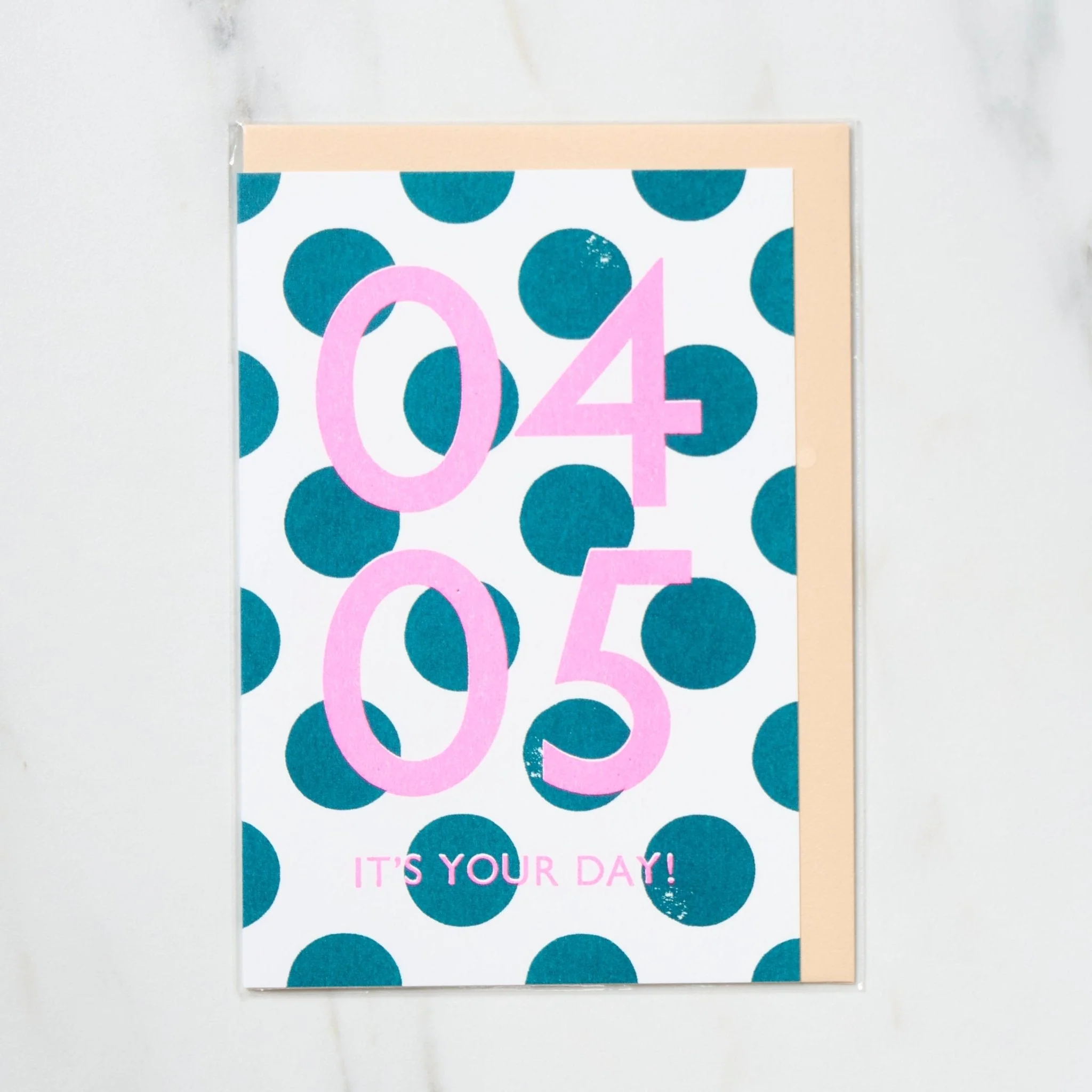 365 Find Your Day Card APRIL / Letterpress Letters - Image 5