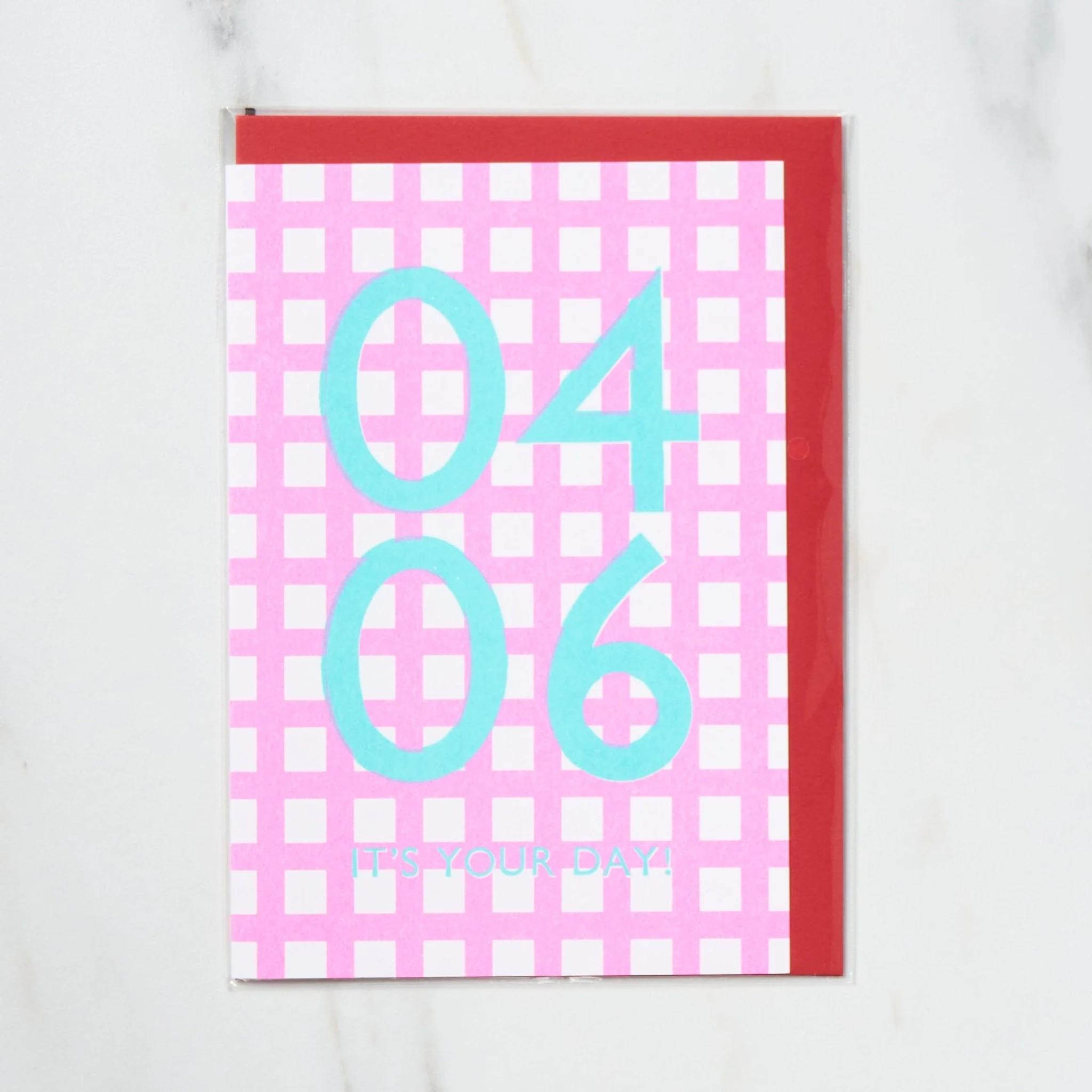365 Find Your Day Card APRIL / Letterpress Letters - Image 6