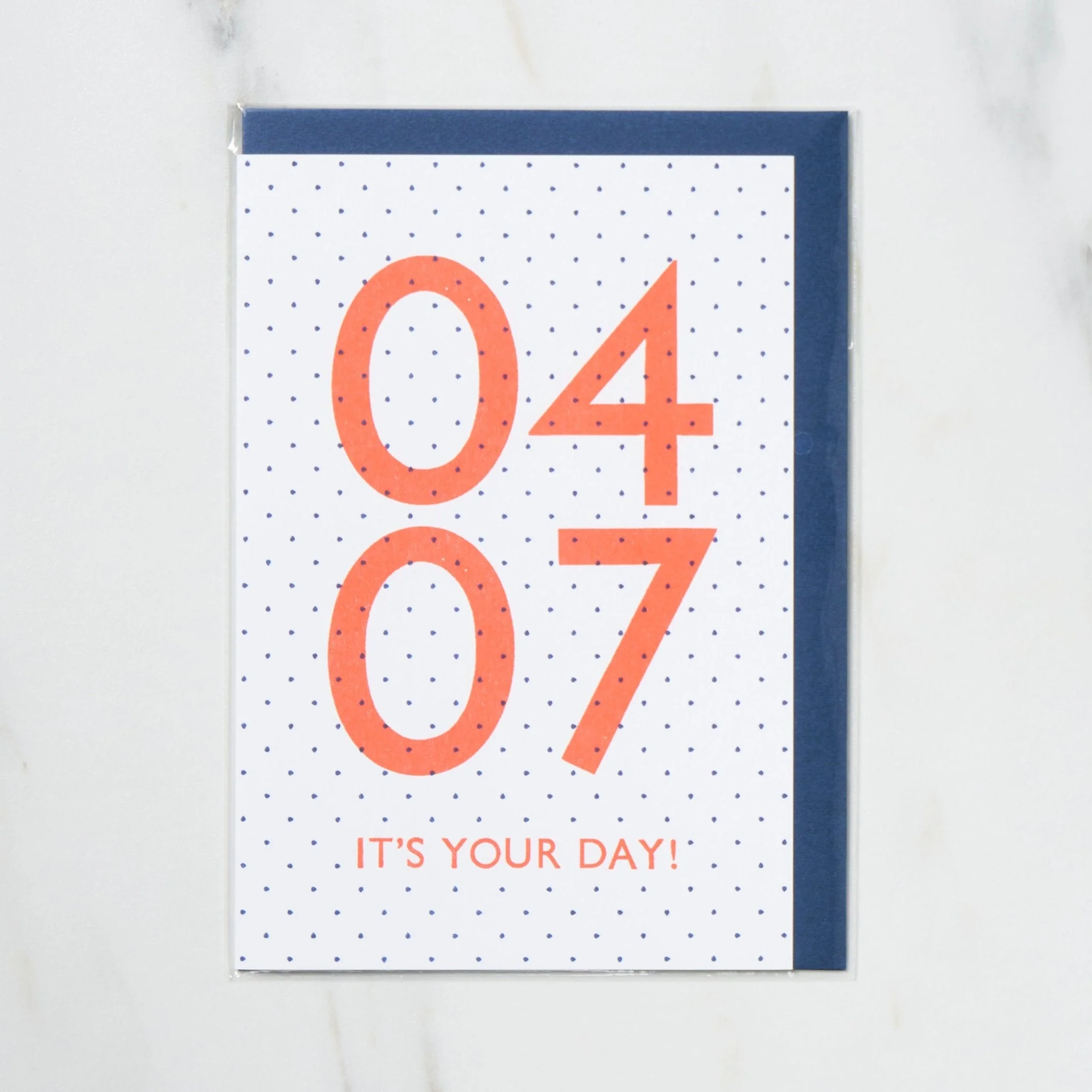 365 Find Your Day Card APRIL / Letterpress Letters - Image 7