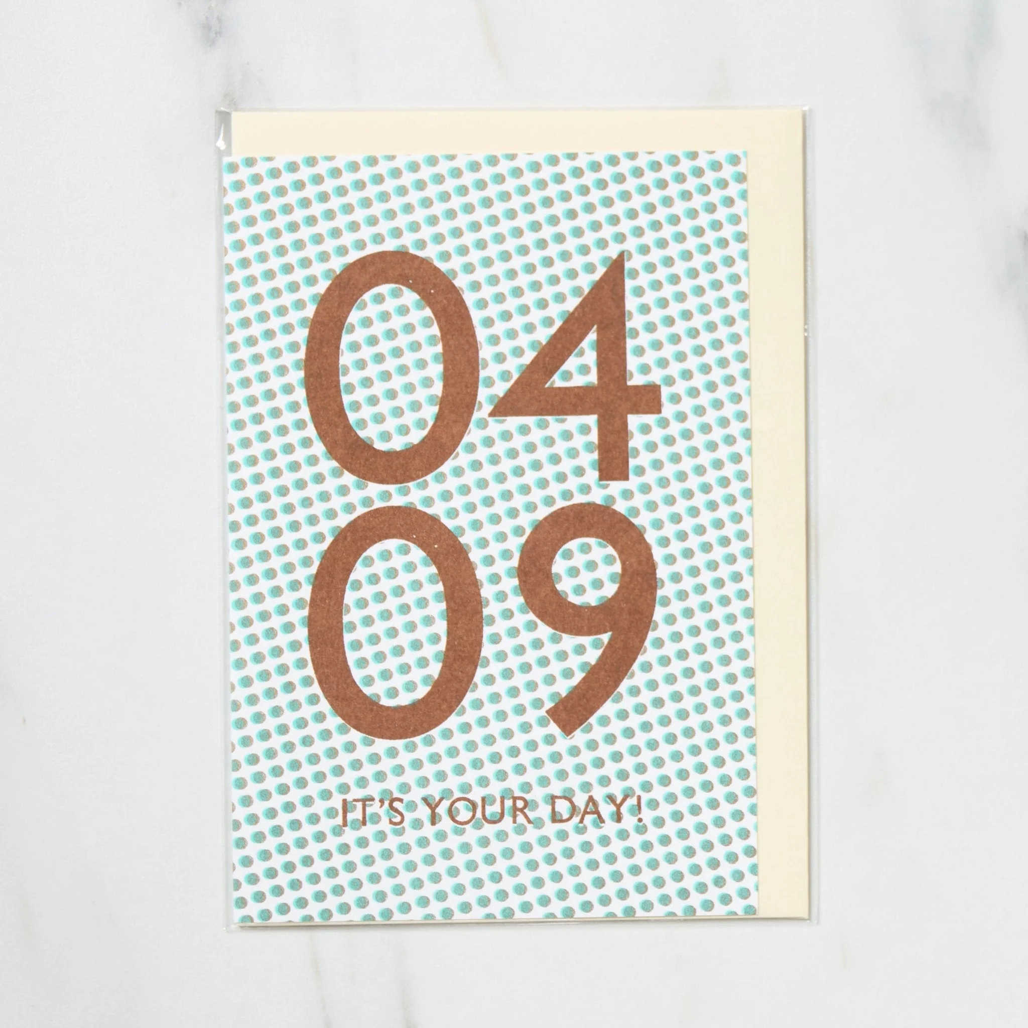 365 Find Your Day Card APRIL / Letterpress Letters - Image 9