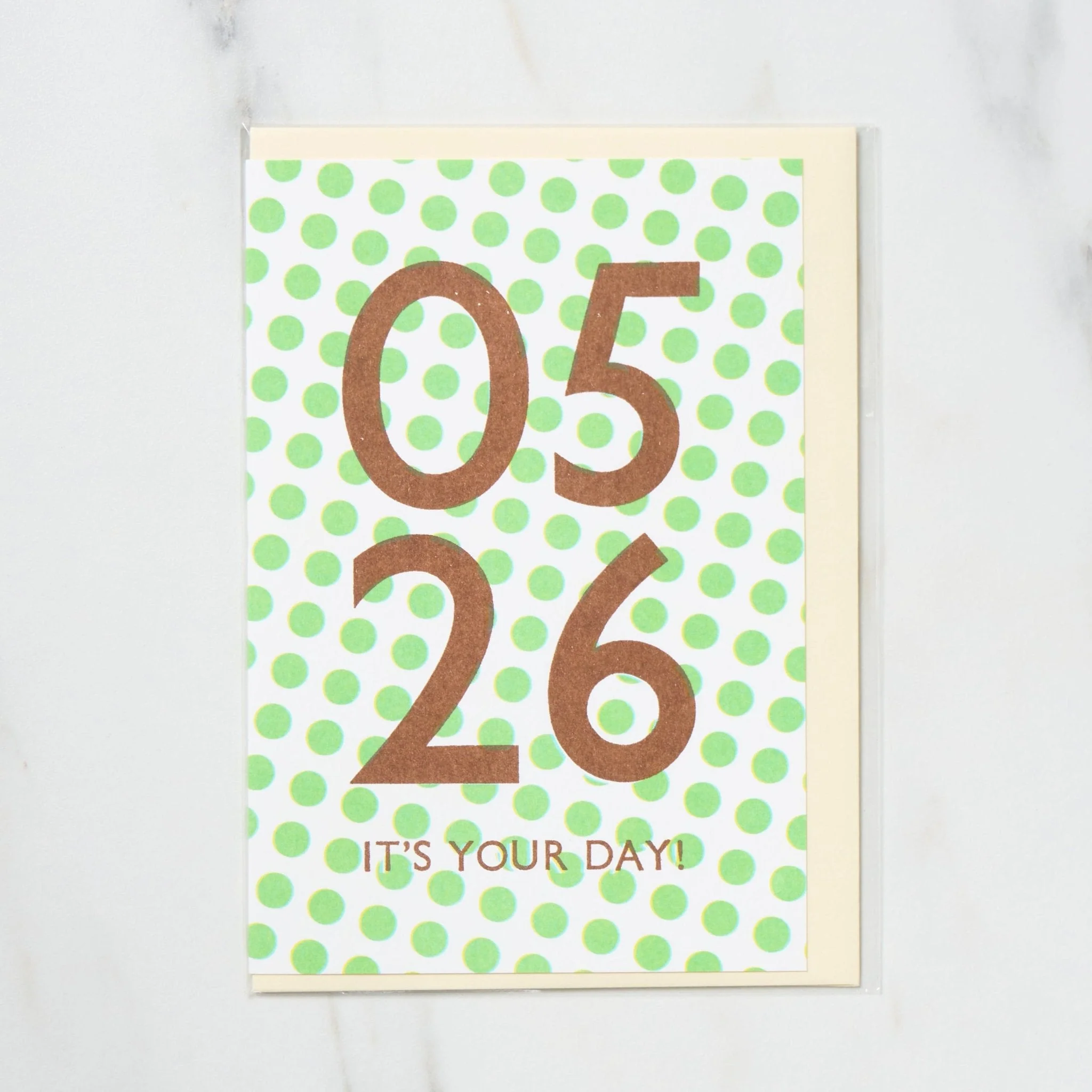 365 Find Your Day Card MAY / Letterpress Letters - Image 26