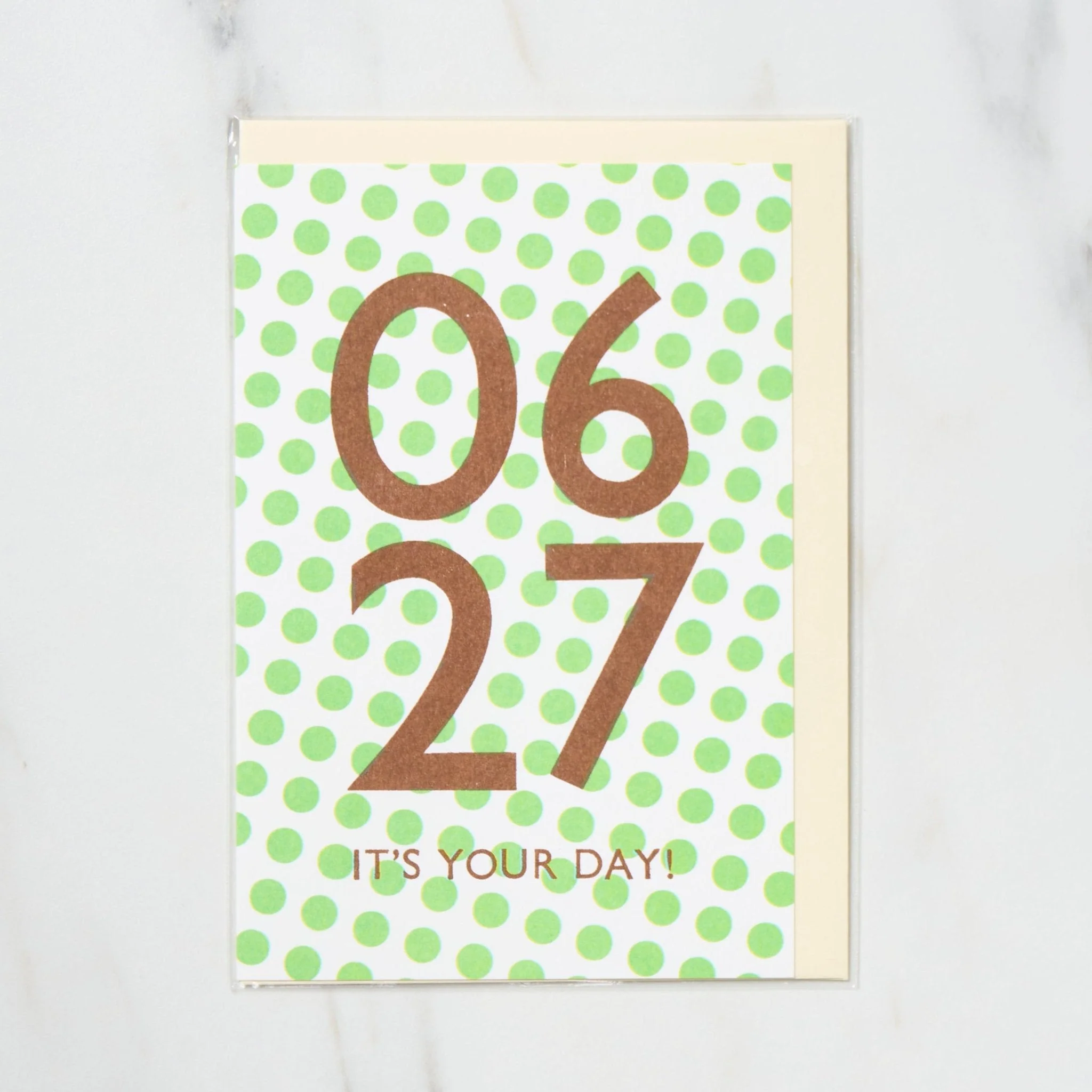365 Find Your Day Card JUNE / Letterpress Letters - Image 27