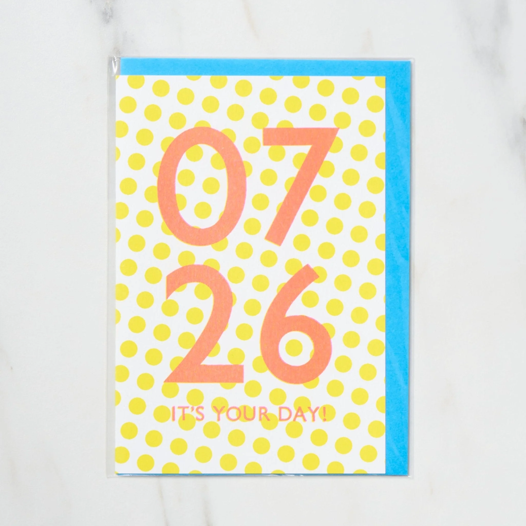 365 Find Your Day Card JULY / Letterpress Letters - Image 26