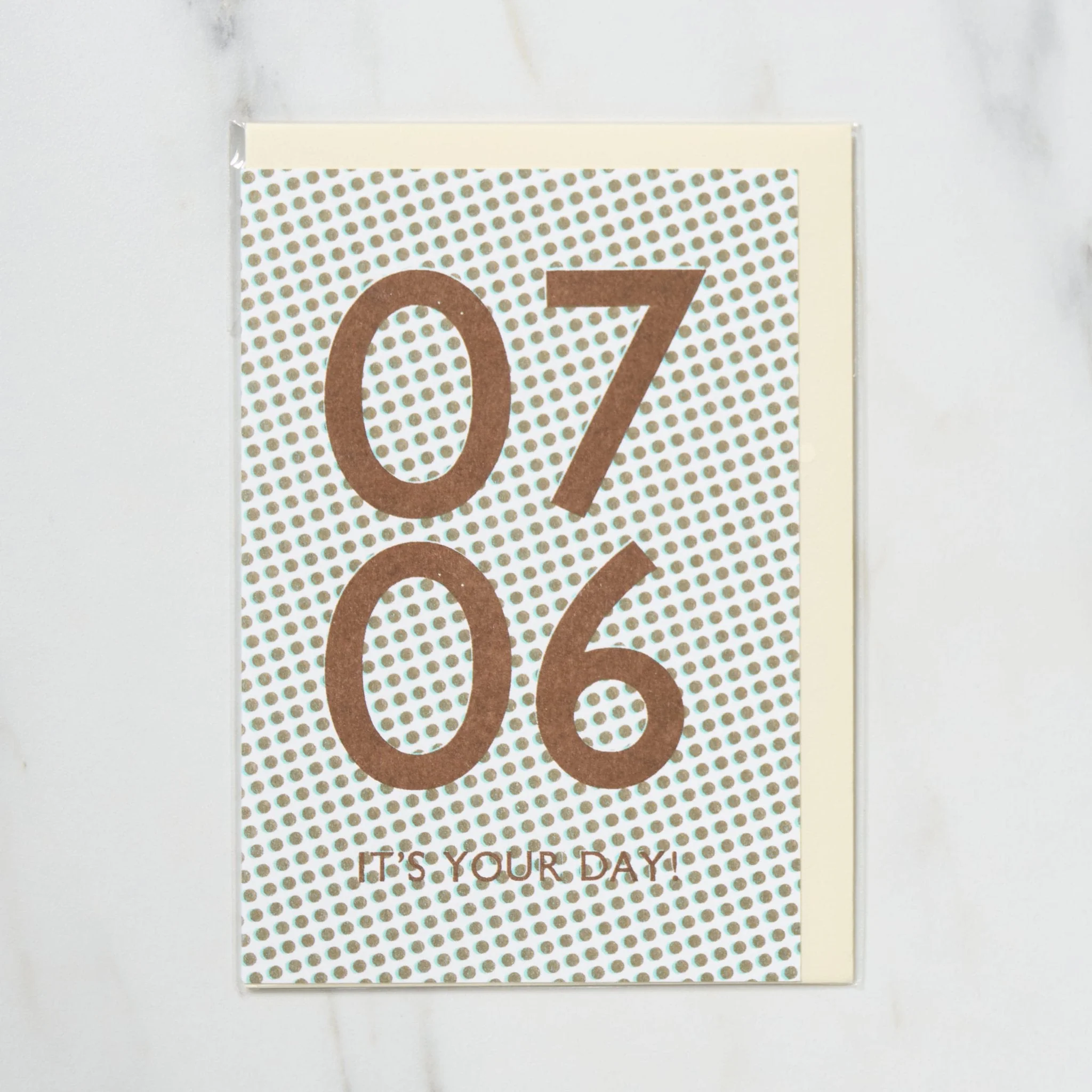365 Find Your Day Card JULY / Letterpress Letters - Image 6