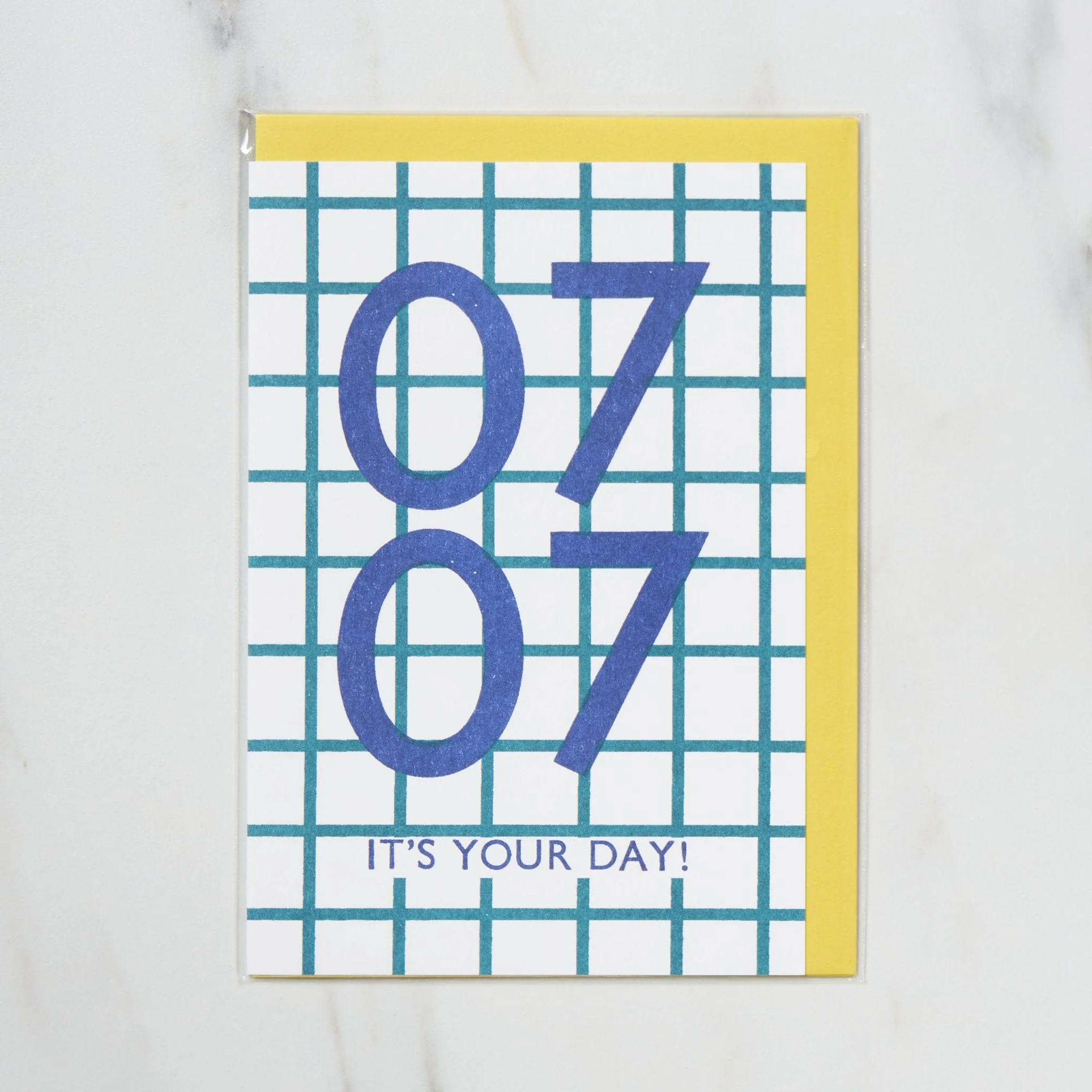 365 Find Your Day Card JULY / Letterpress Letters - Image 7