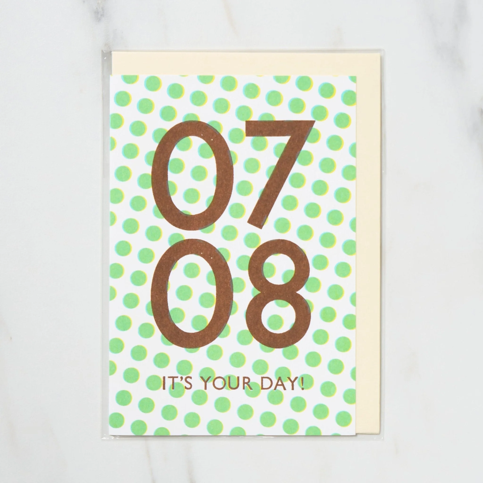 365 Find Your Day Card JULY / Letterpress Letters - Image 8