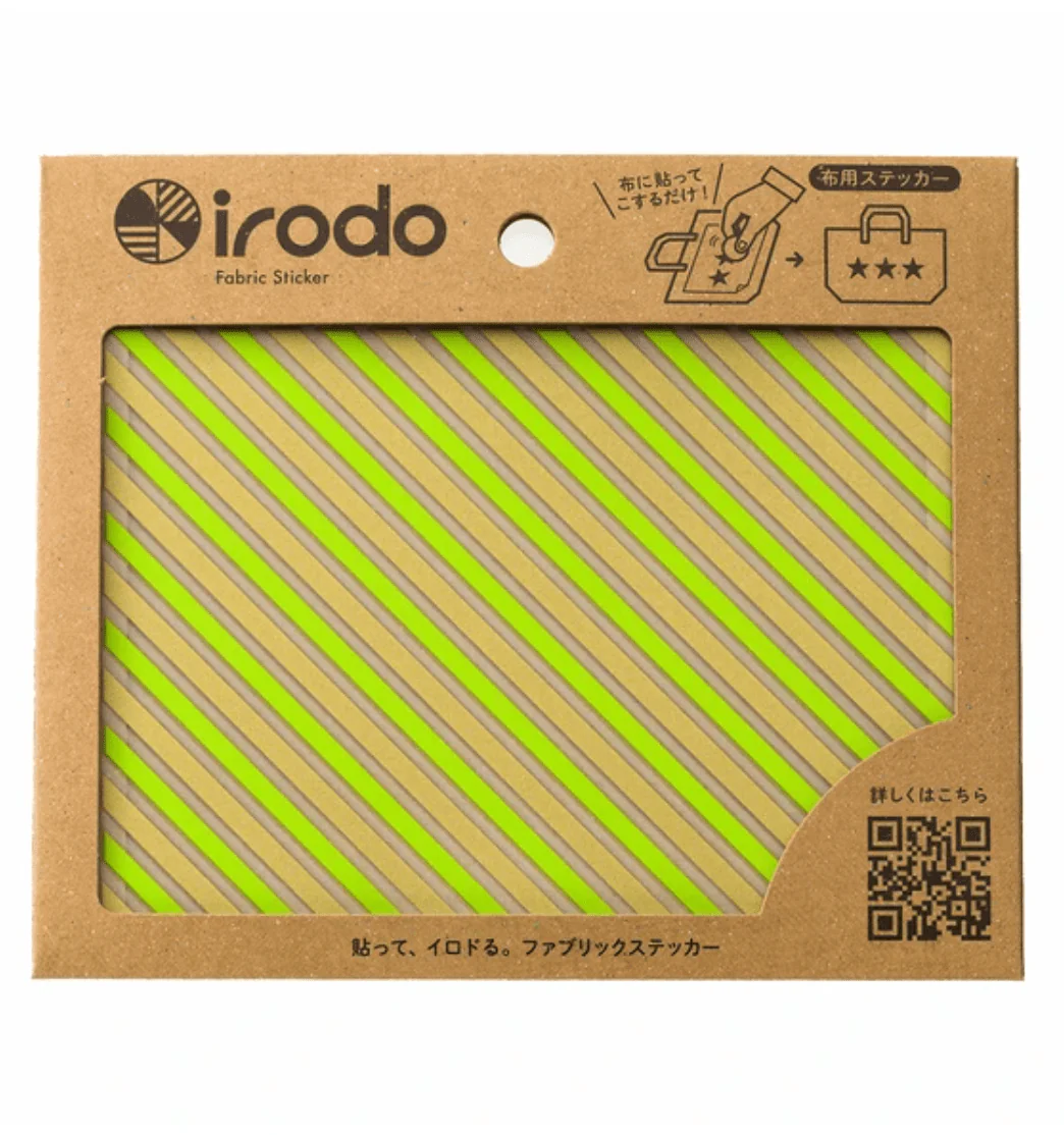 Fabric Sticker Set Stripe / irodo