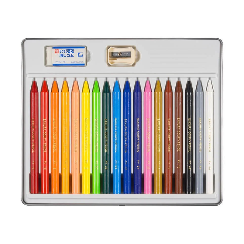 Coupy Pencil Colored Pencil Set / SAKURA - Image 14