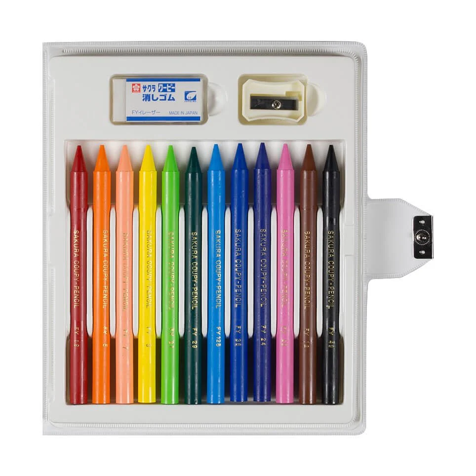 Coupy Pencil Colored Pencil Set / SAKURA - Image 24
