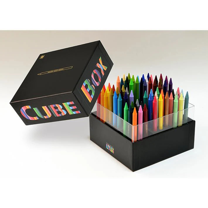 COUPY CRAYON PENCIL Cube Box 72 Colors / SAKURA - Image 4