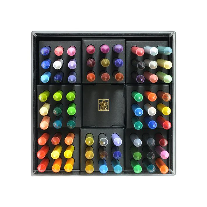 COUPY CRAYON PENCIL Cube Box 72 Colors / SAKURA - Image 5