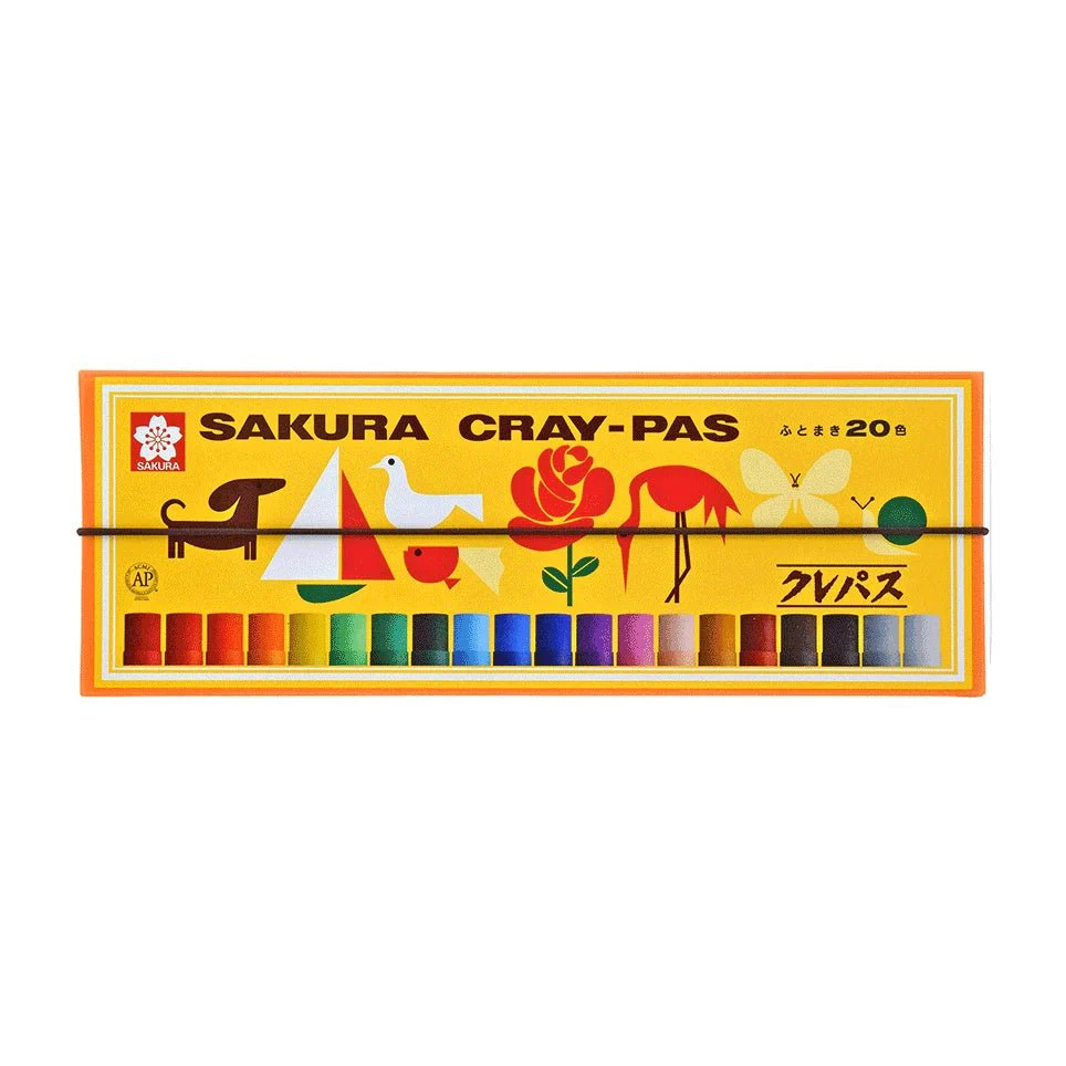 Crepas Large Roll Crayons / SAKURA - Image 4