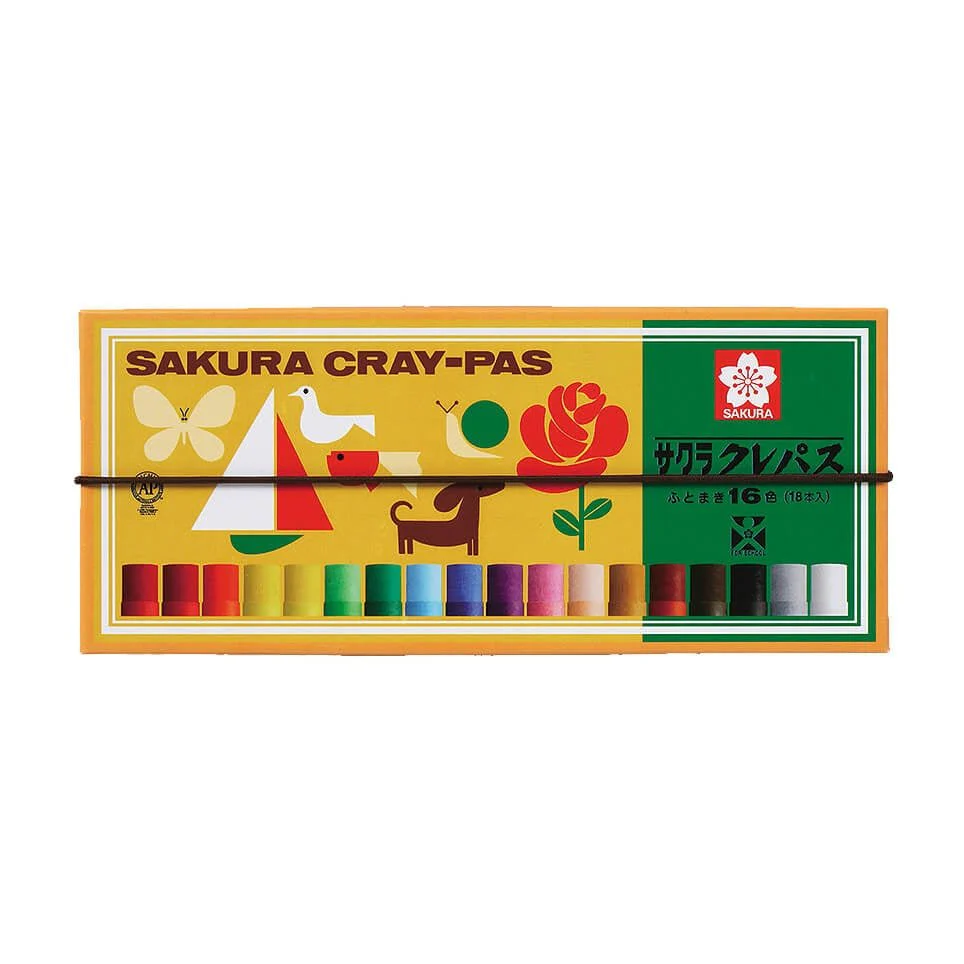 Crepas Thick Roll Crayons / SAKURA - Image 4