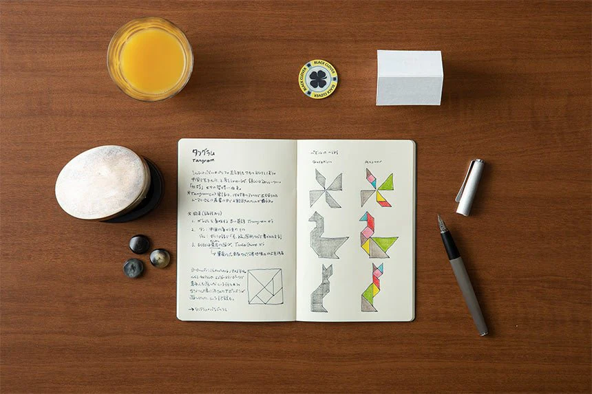 DAILY SKETCH Notebook B6 Slim Black & White / TOUCH & FLOW - Image 7