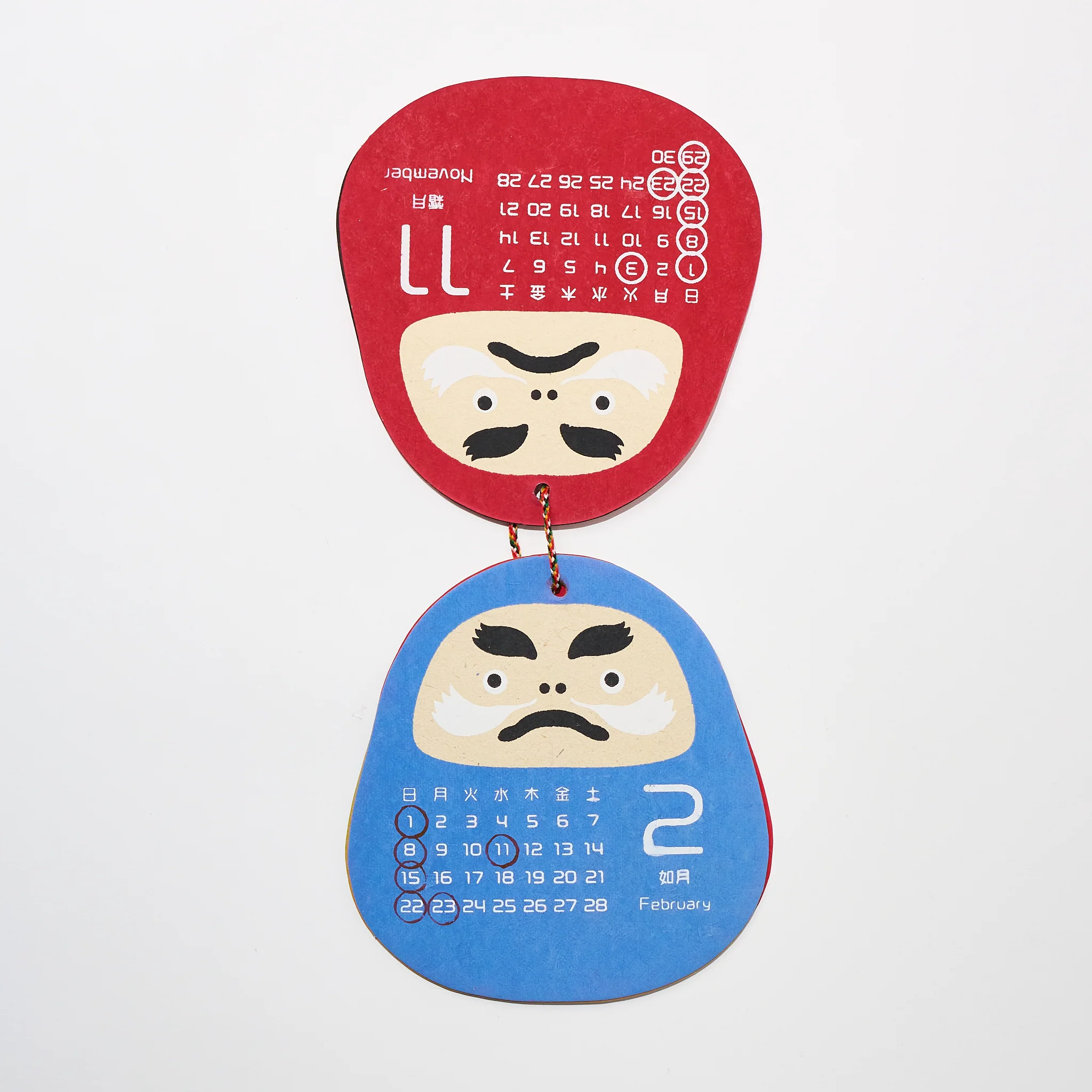 Daruma Calendar 2026 Designed by Kaya / Amina Collection Co., Ltd - Image 4
