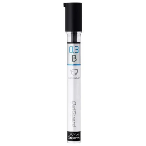 DelGuard Black Pencil Lead / Zebra