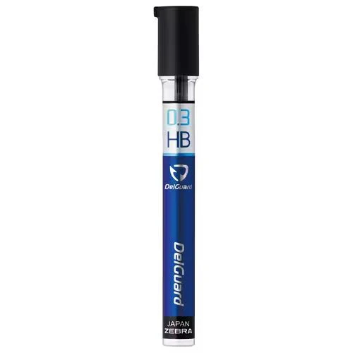 DelGuard Black Pencil Lead / Zebra - Image 5