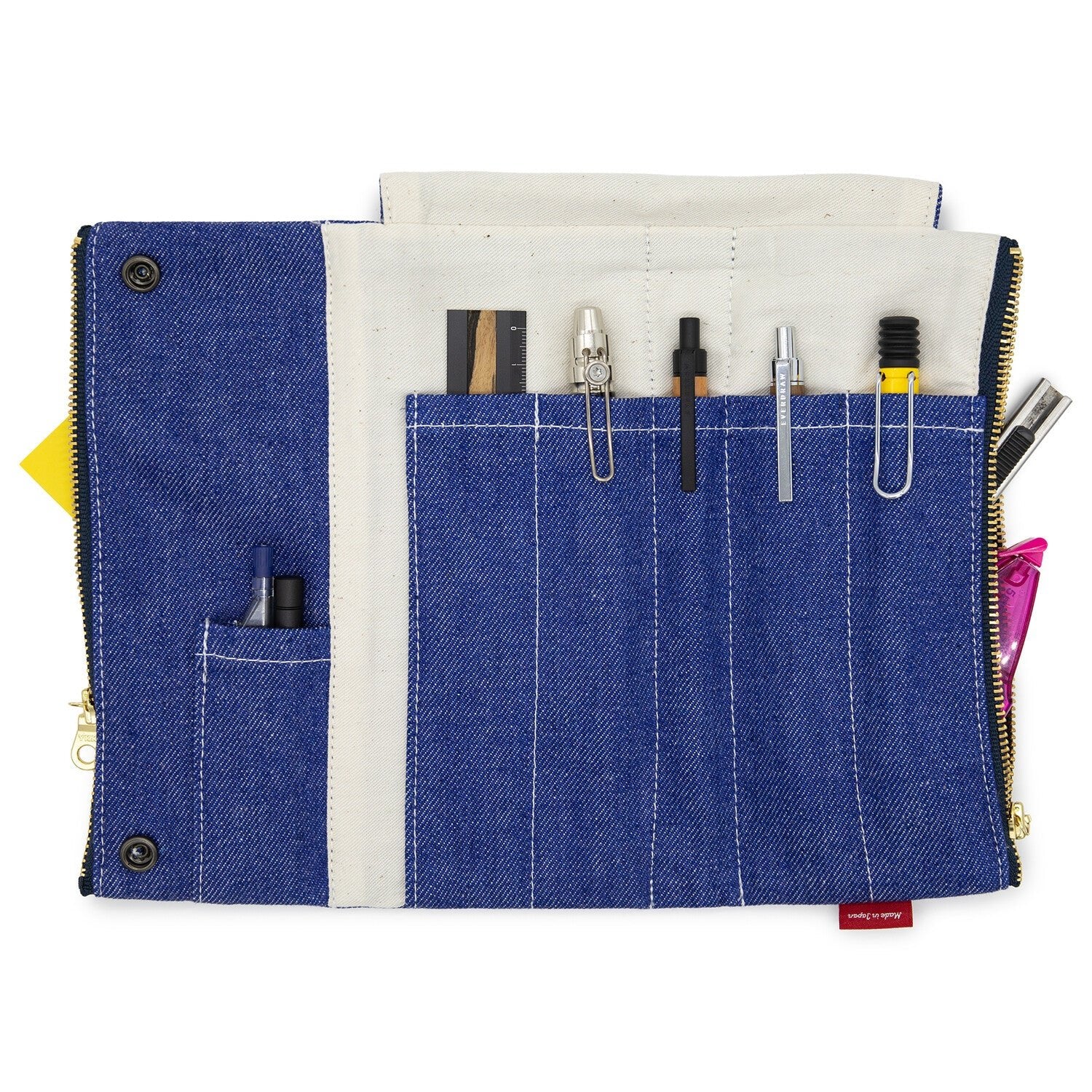 Denim Bendy Pen Case Essential / Luddite - Image 12