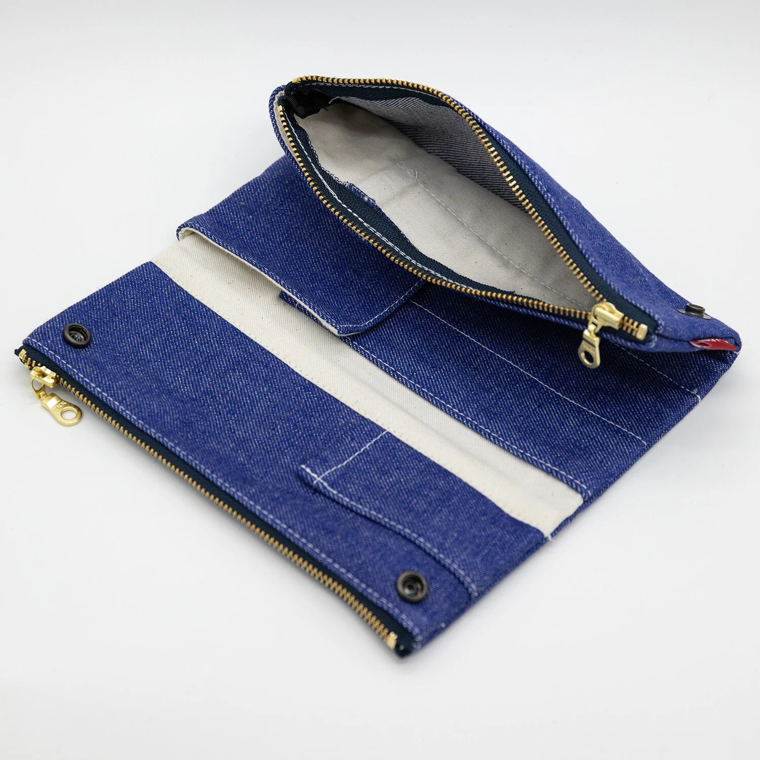 Denim Bendy Pen Case Essential / Luddite - Image 13